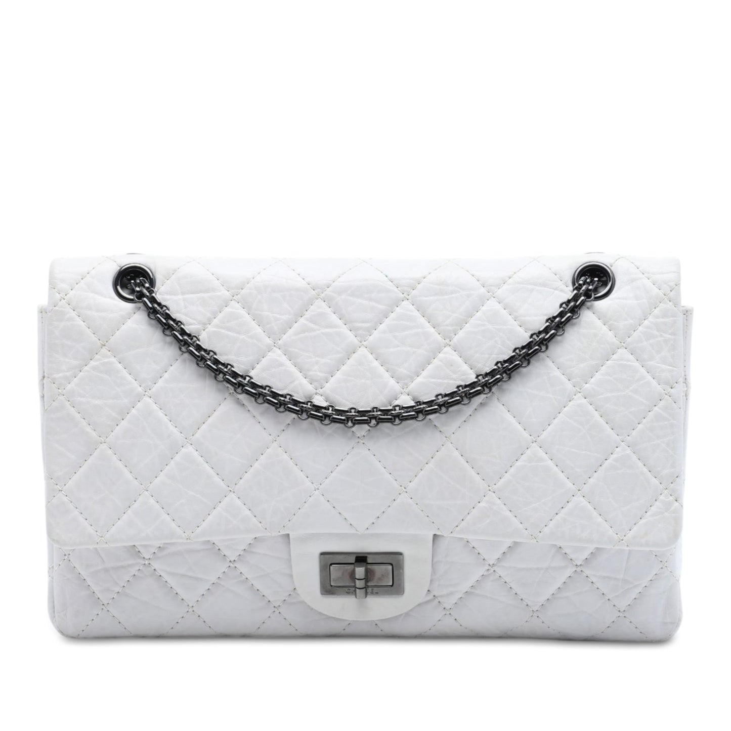 Chanel Quilted Aged Calfskin Reissue 2.55 Double Flap 227