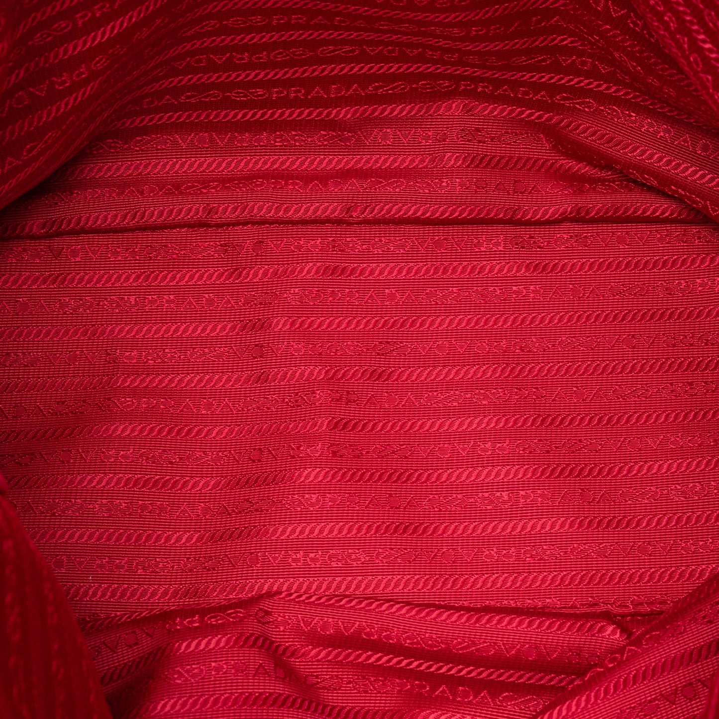 Prada Vitello Daino Side Zip Shopper Tote