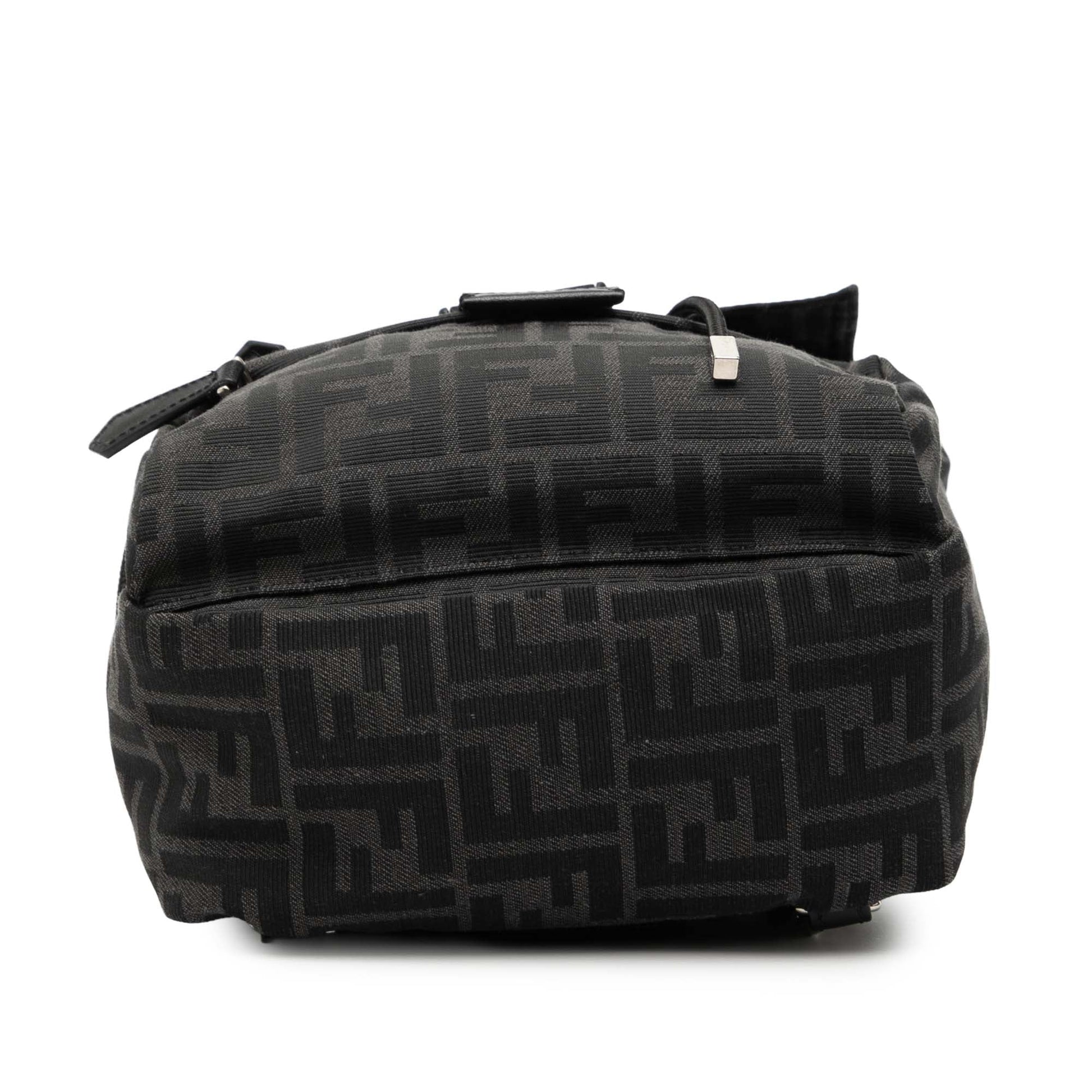 Fendi Small Zucca Canvas Fendiness Backpack