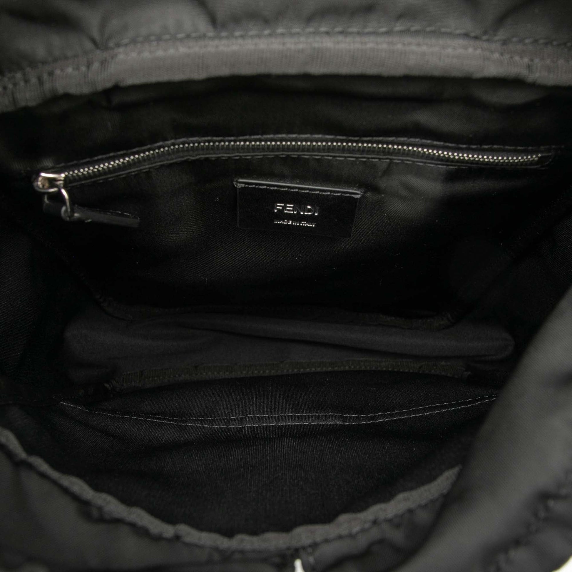 Fendi Small Zucca Canvas Fendiness Backpack