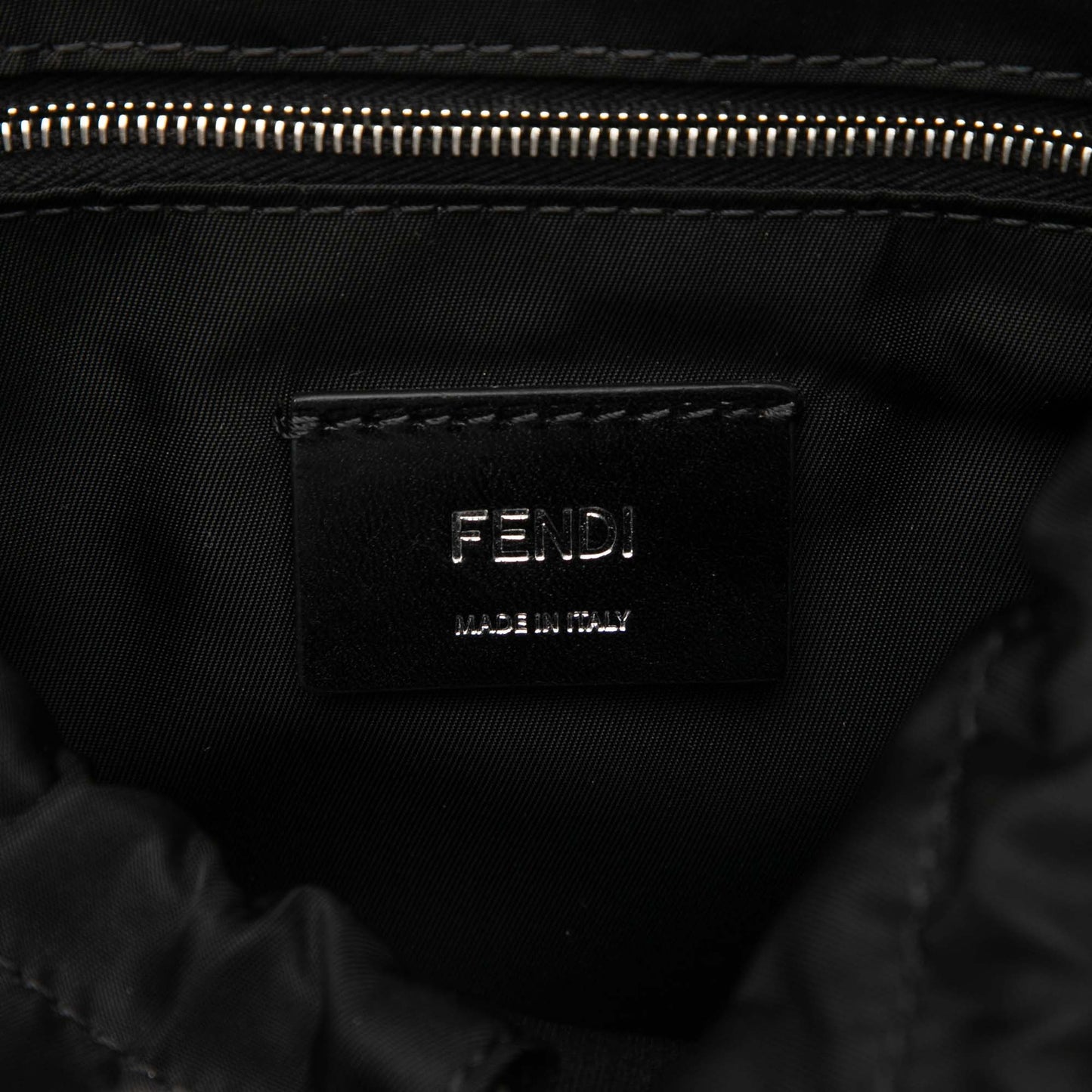 Fendi Small Zucca Canvas Fendiness Backpack