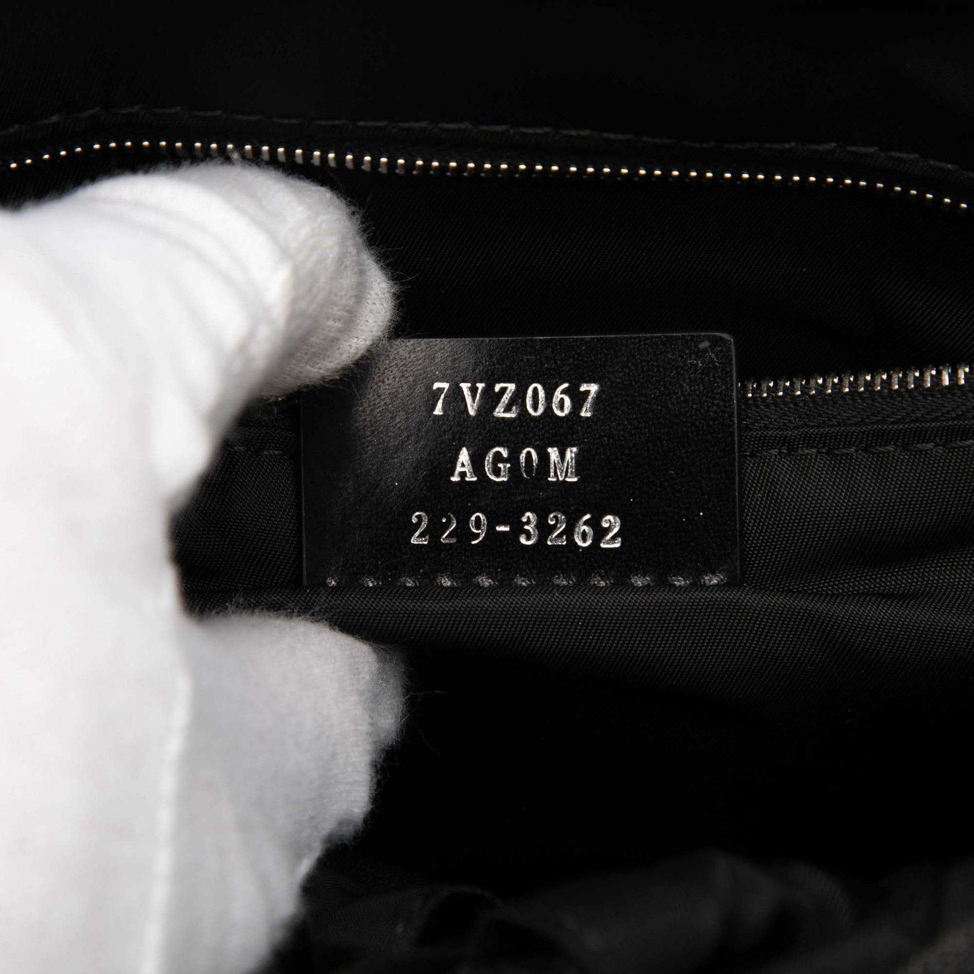 Fendi Small Zucca Canvas Fendiness Backpack