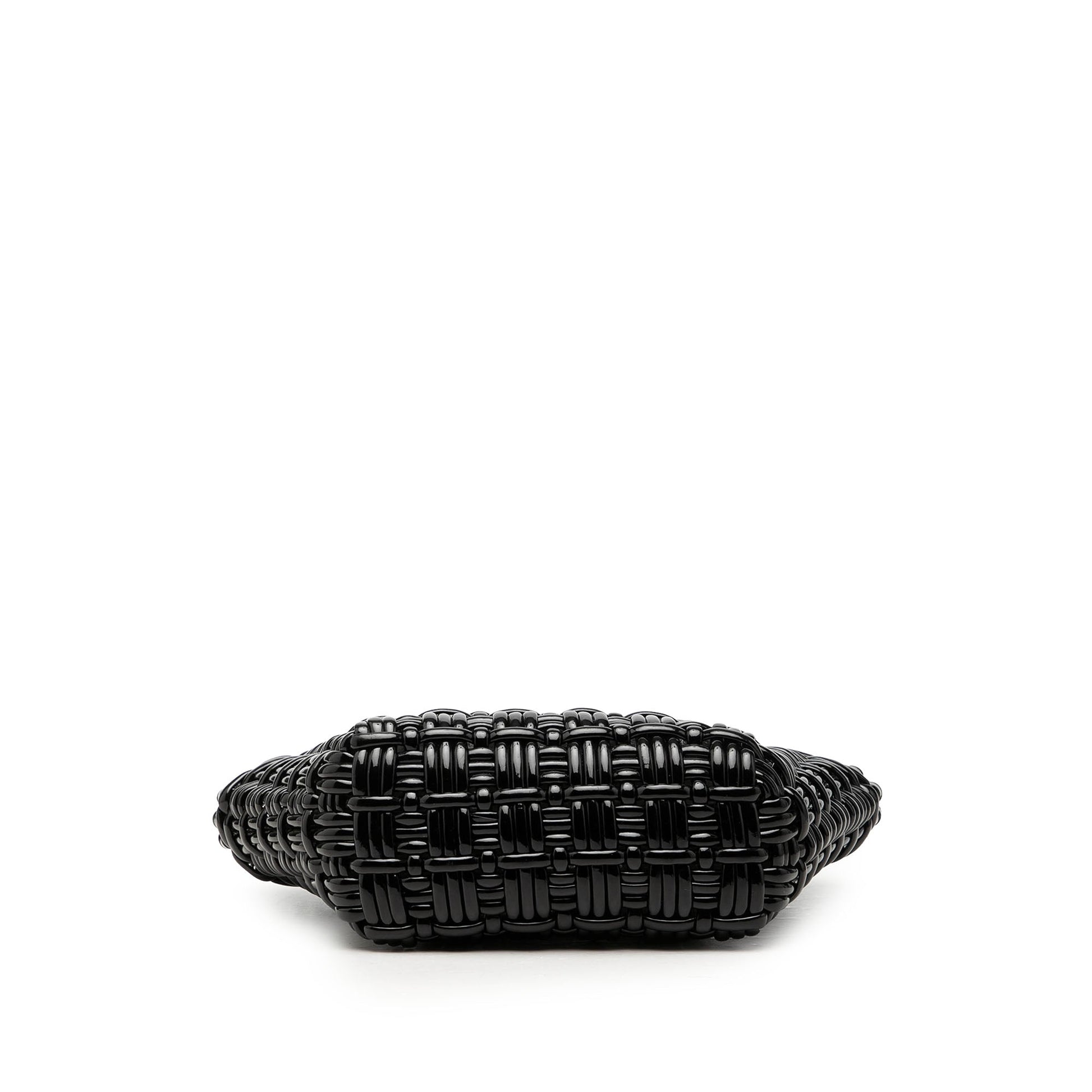 Balenciaga Faux Leather Bistro Basket Bag XXS