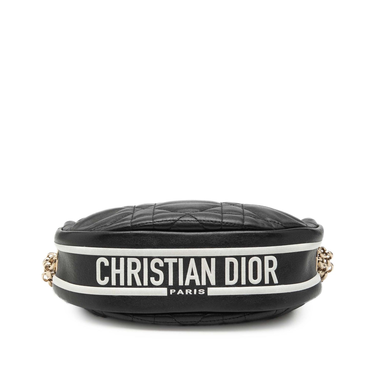 Small Lambskin Cannage Dior Vibe Hobo