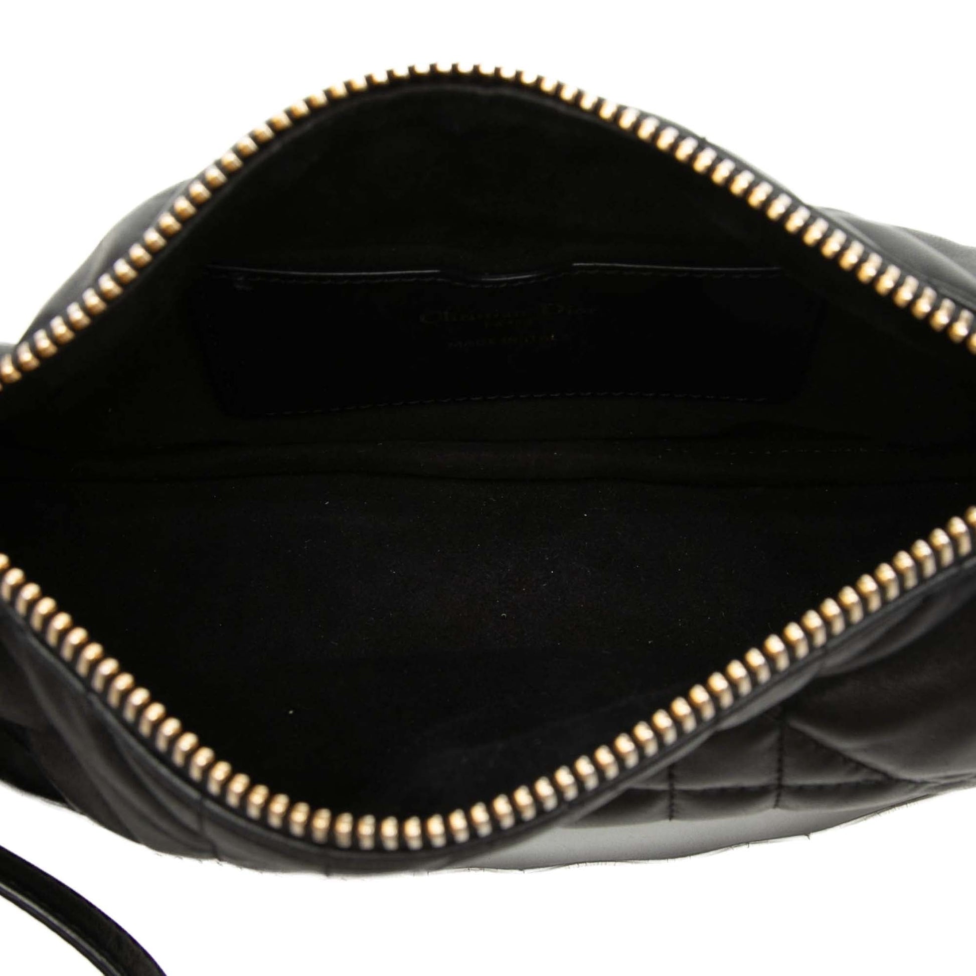 Small Lambskin Cannage Dior Vibe Hobo