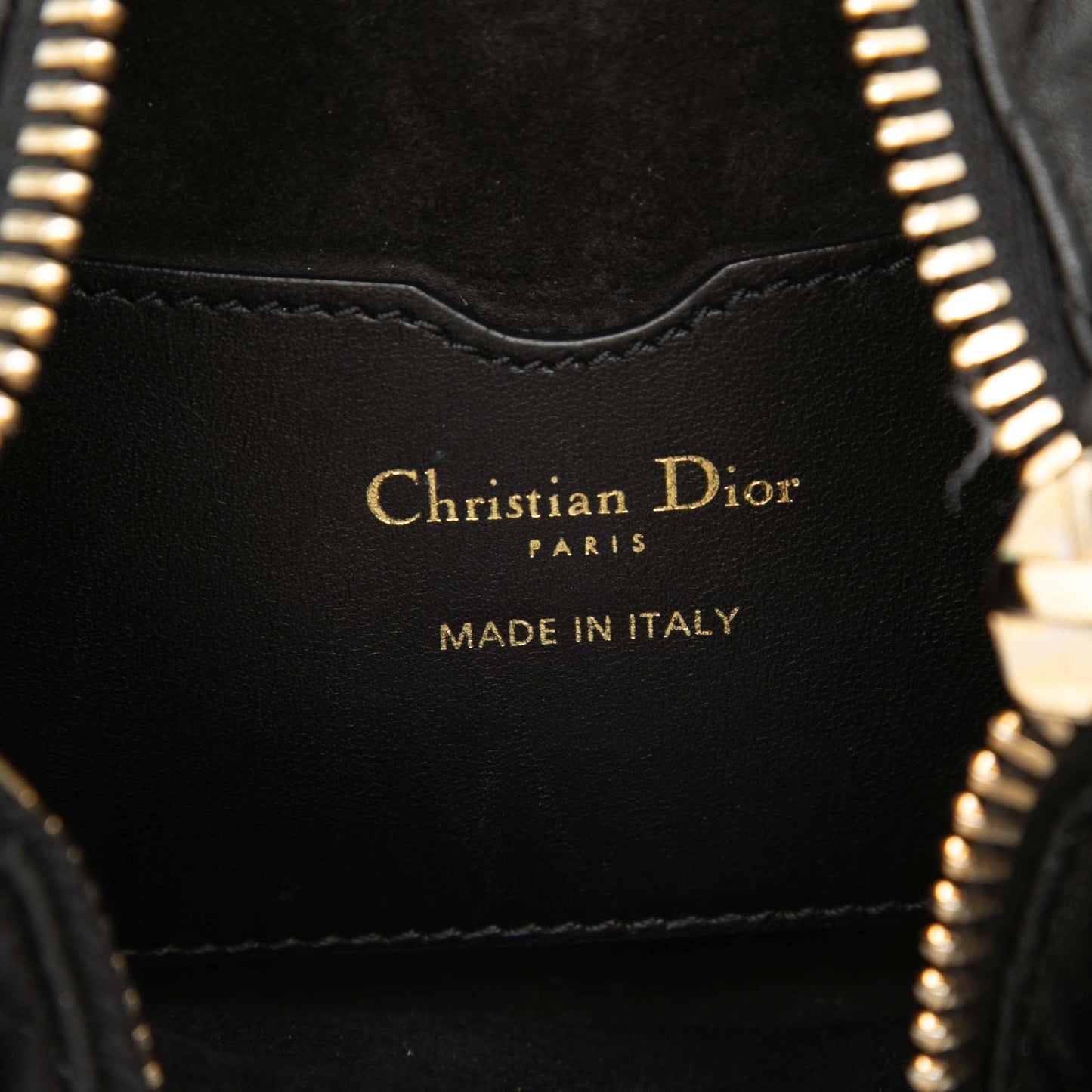 Small Lambskin Cannage Dior Vibe Hobo