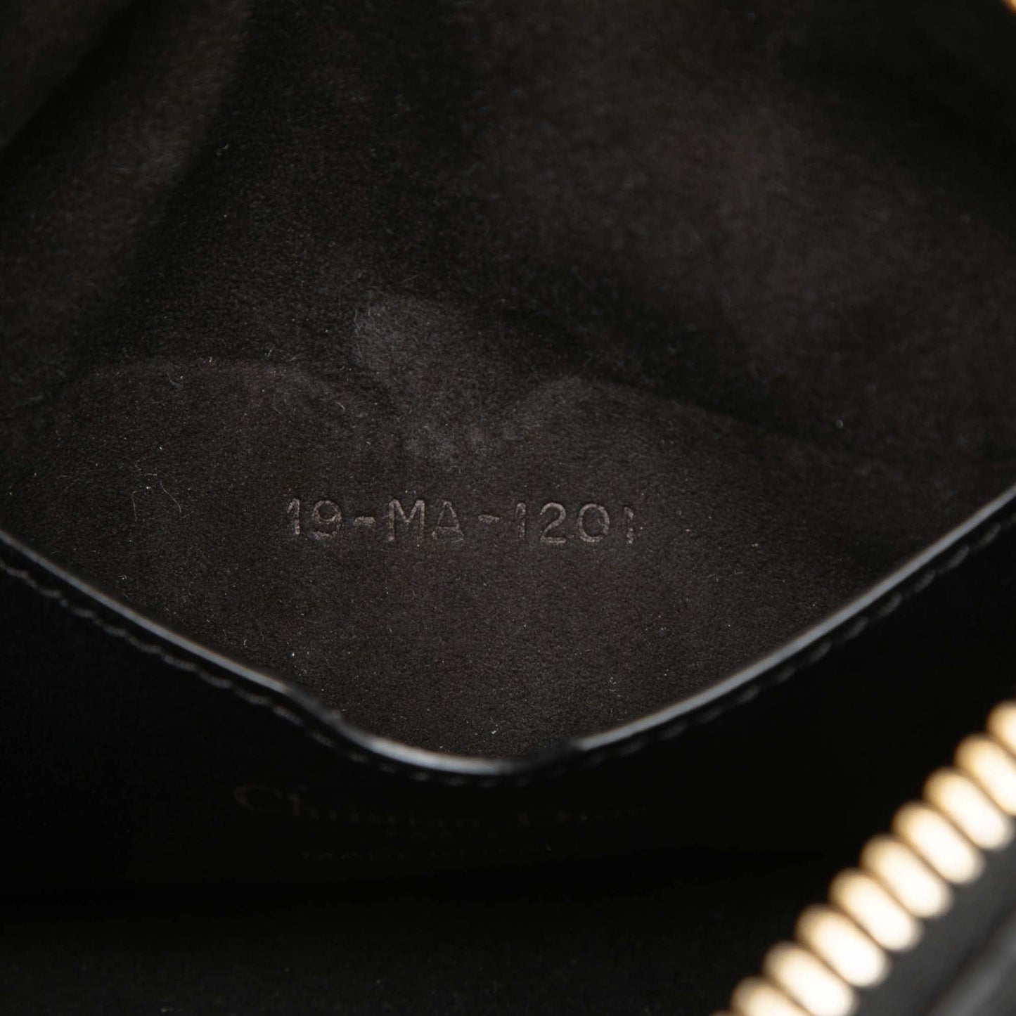 Small Lambskin Cannage Dior Vibe Hobo