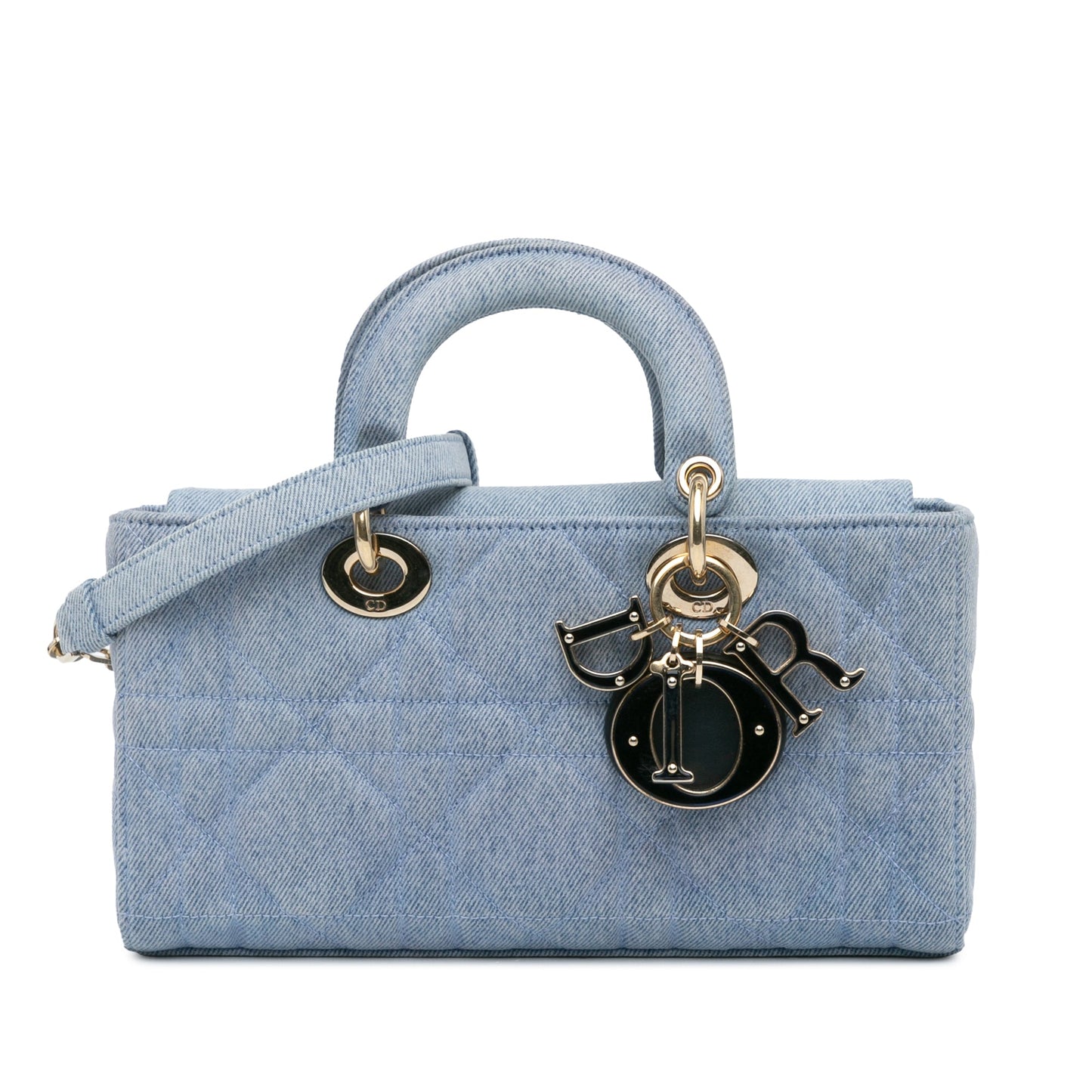 Dior Medium Denim Macrocannage Lady D Joy