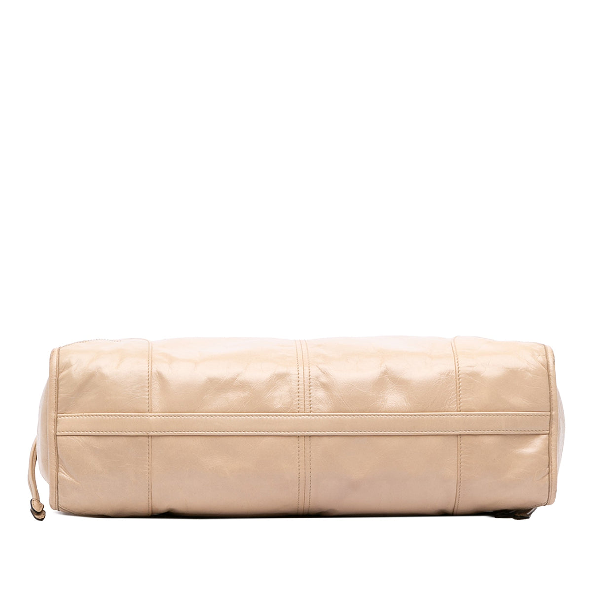 Prada Large Naplak Calfskin Bonnie Satchel — Beige