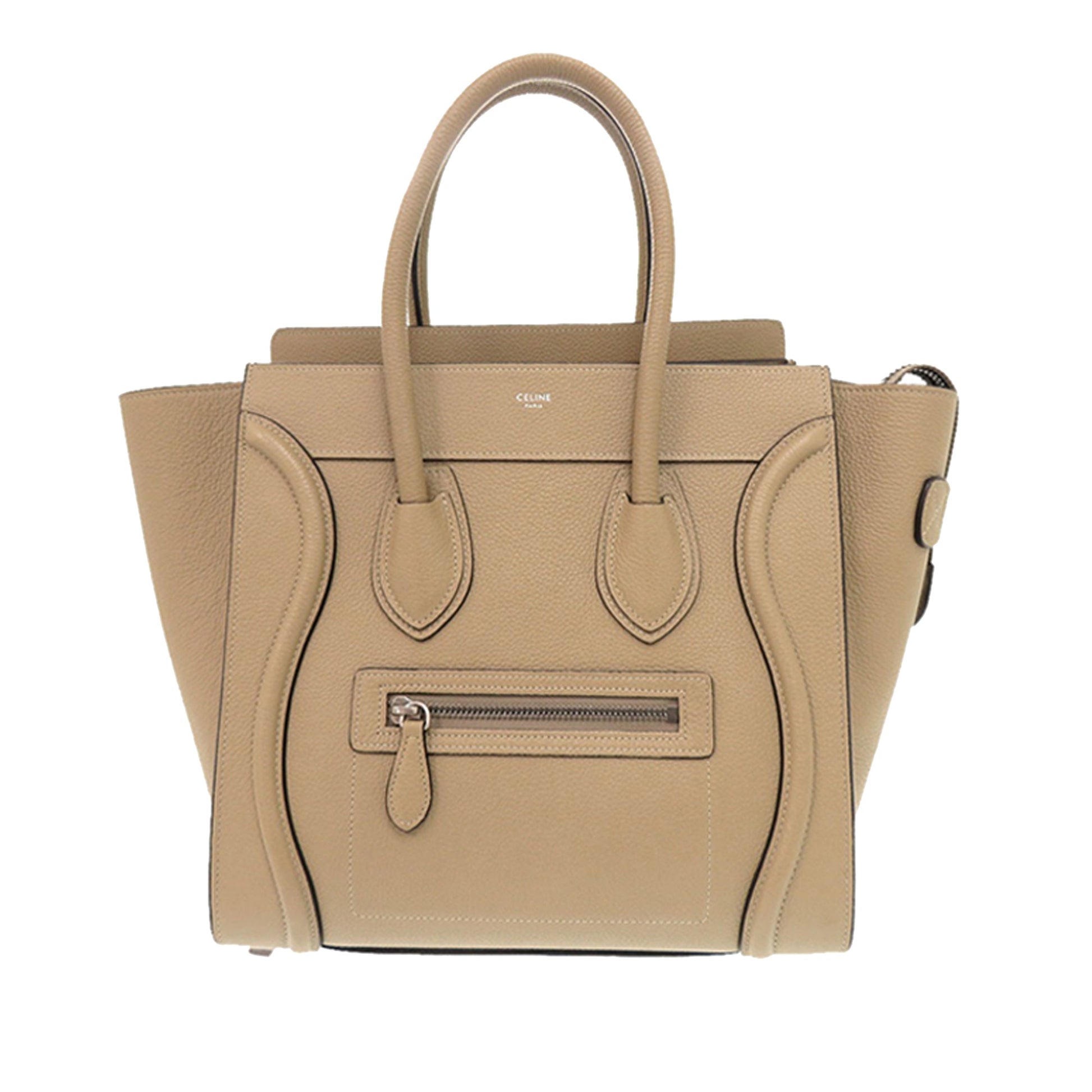 Micro Leather Luggage Tote