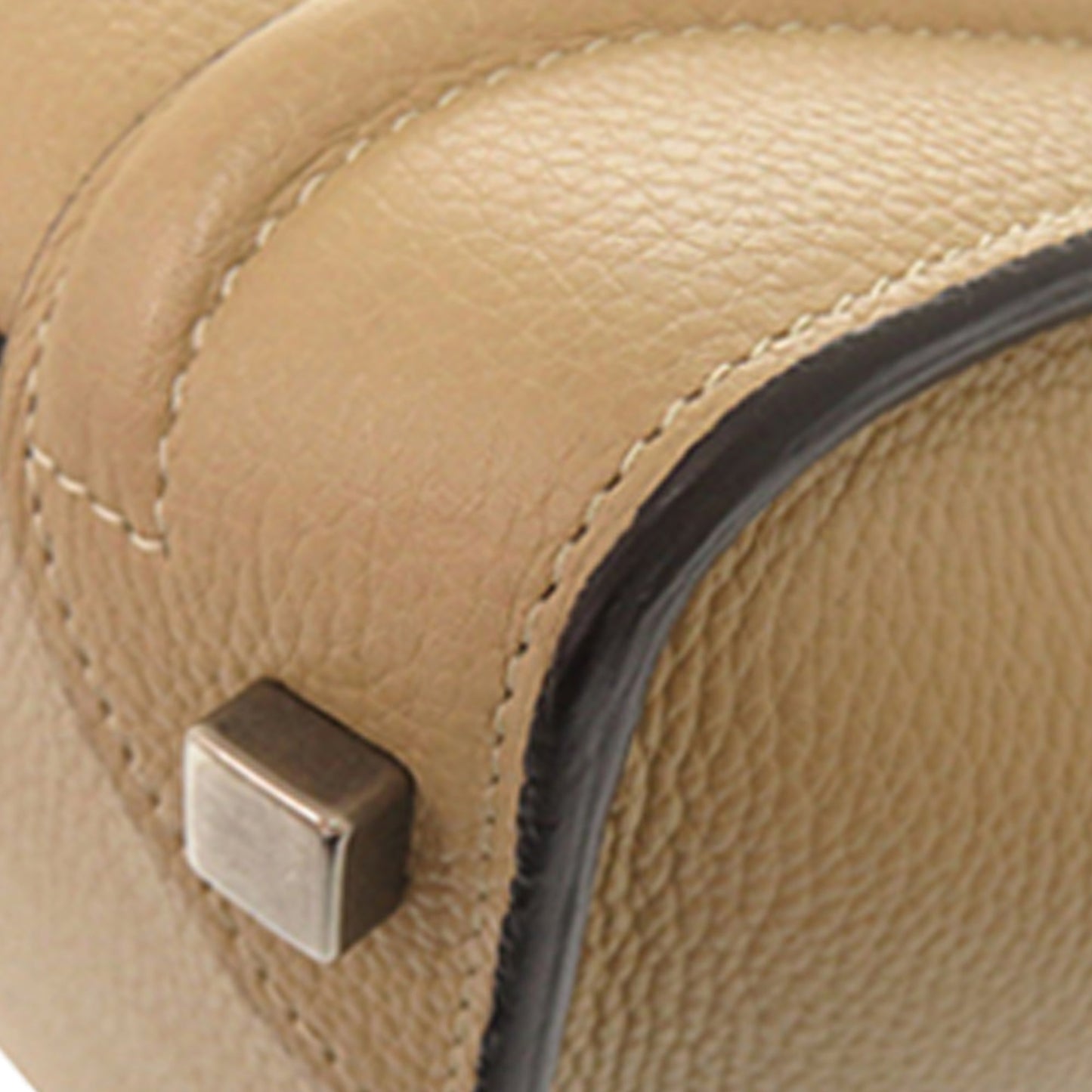 Micro Leather Luggage Tote