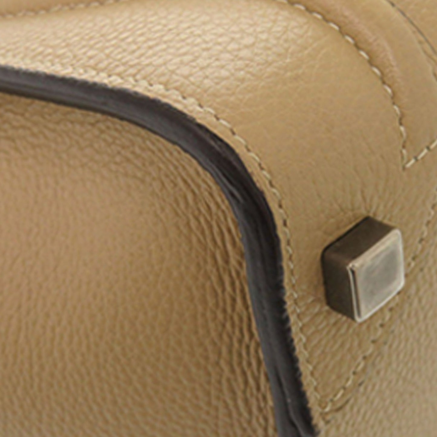 Micro Leather Luggage Tote