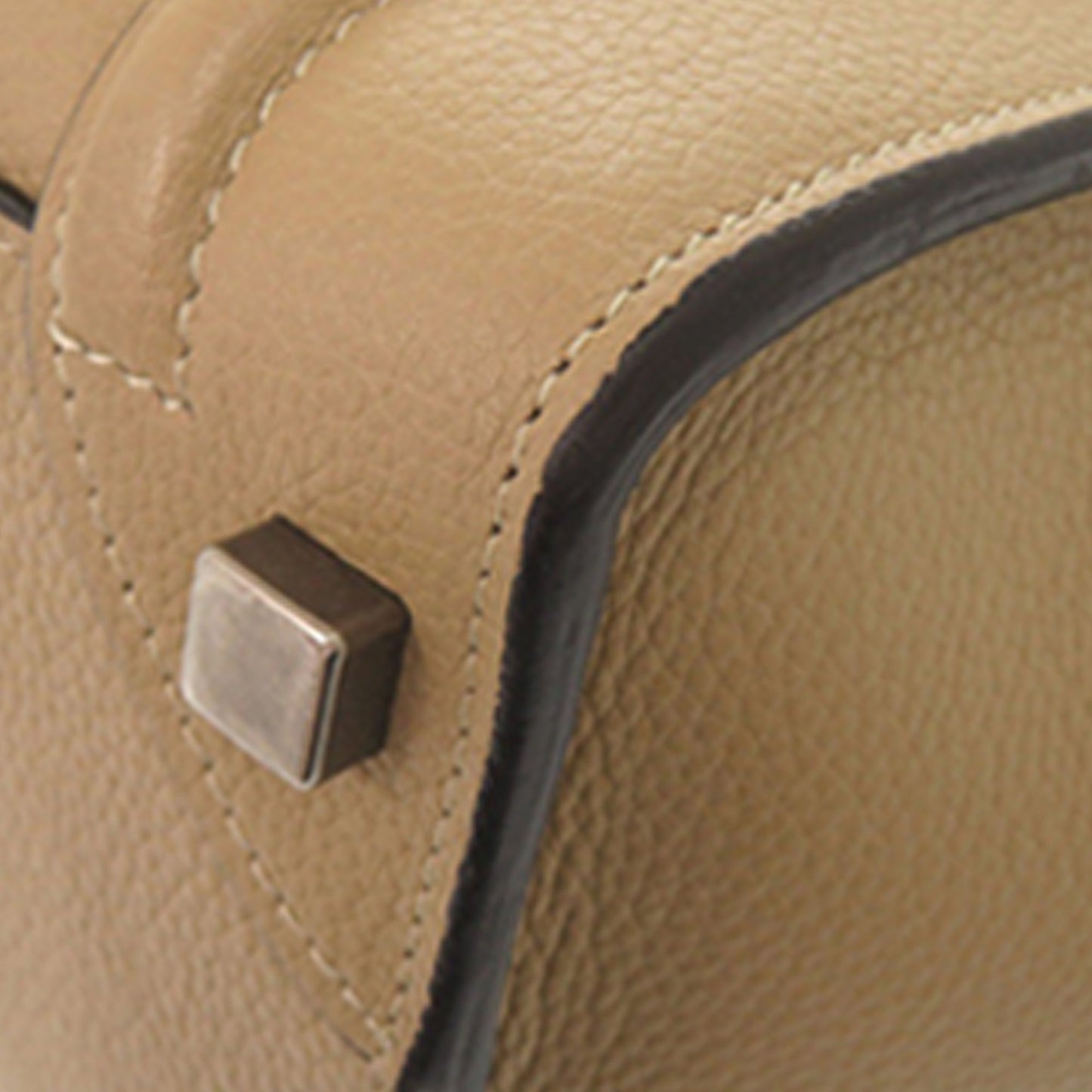 Micro Leather Luggage Tote