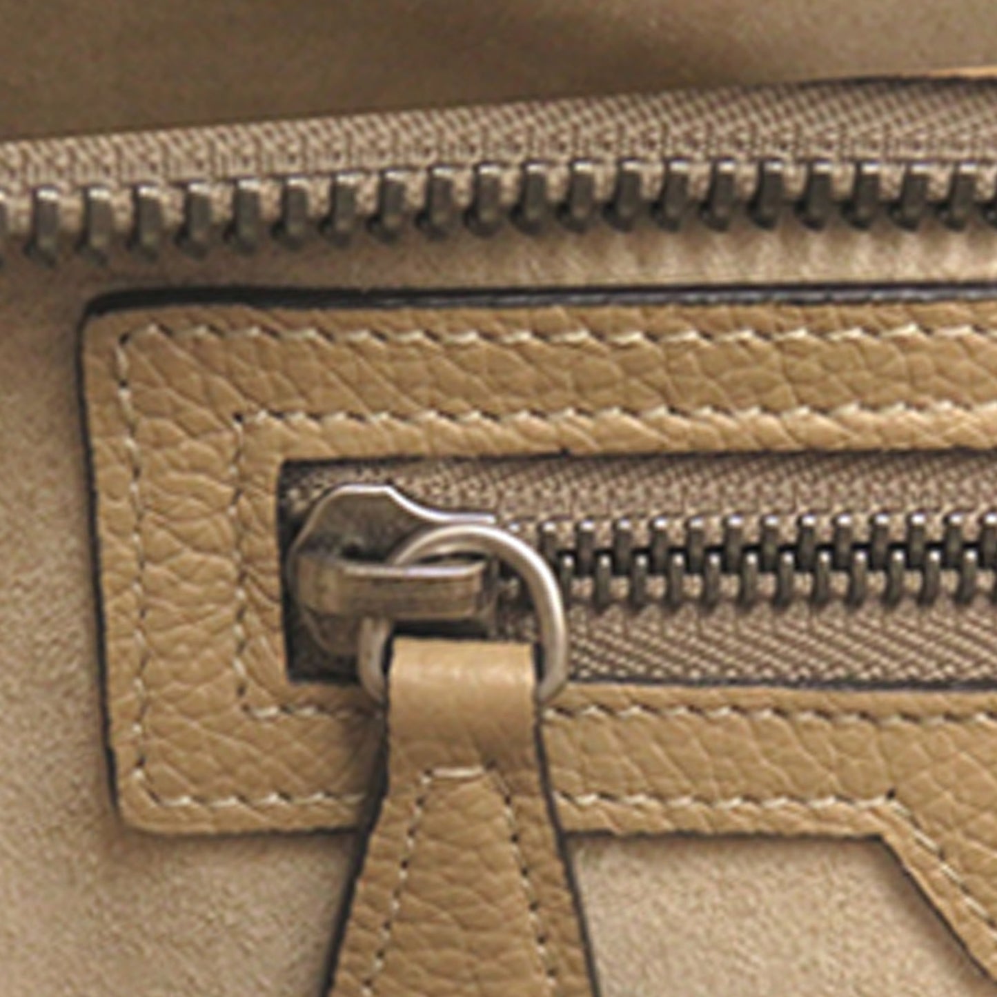 Micro Leather Luggage Tote