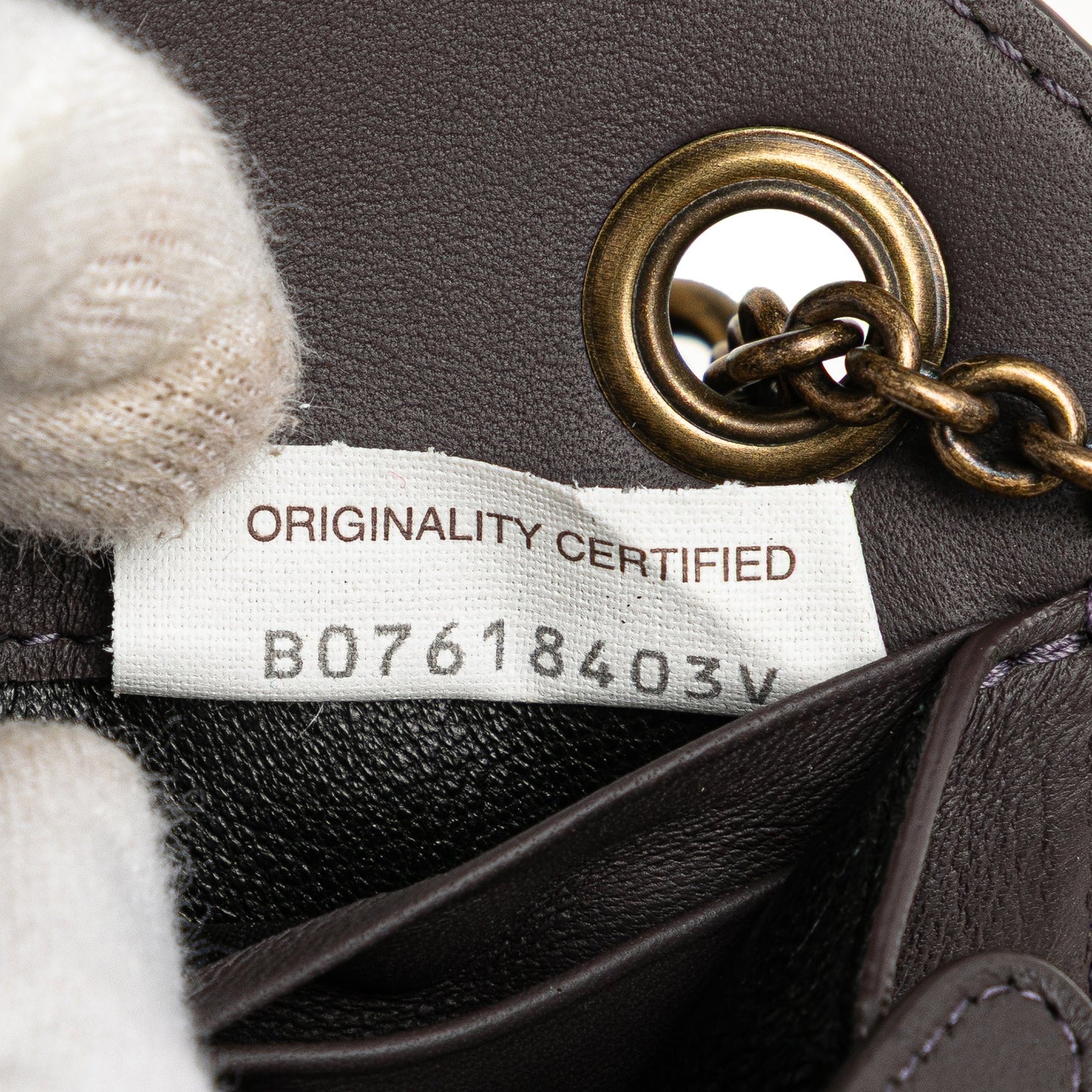 Bottega Veneta Nappa Intrecciato Chain Wallet