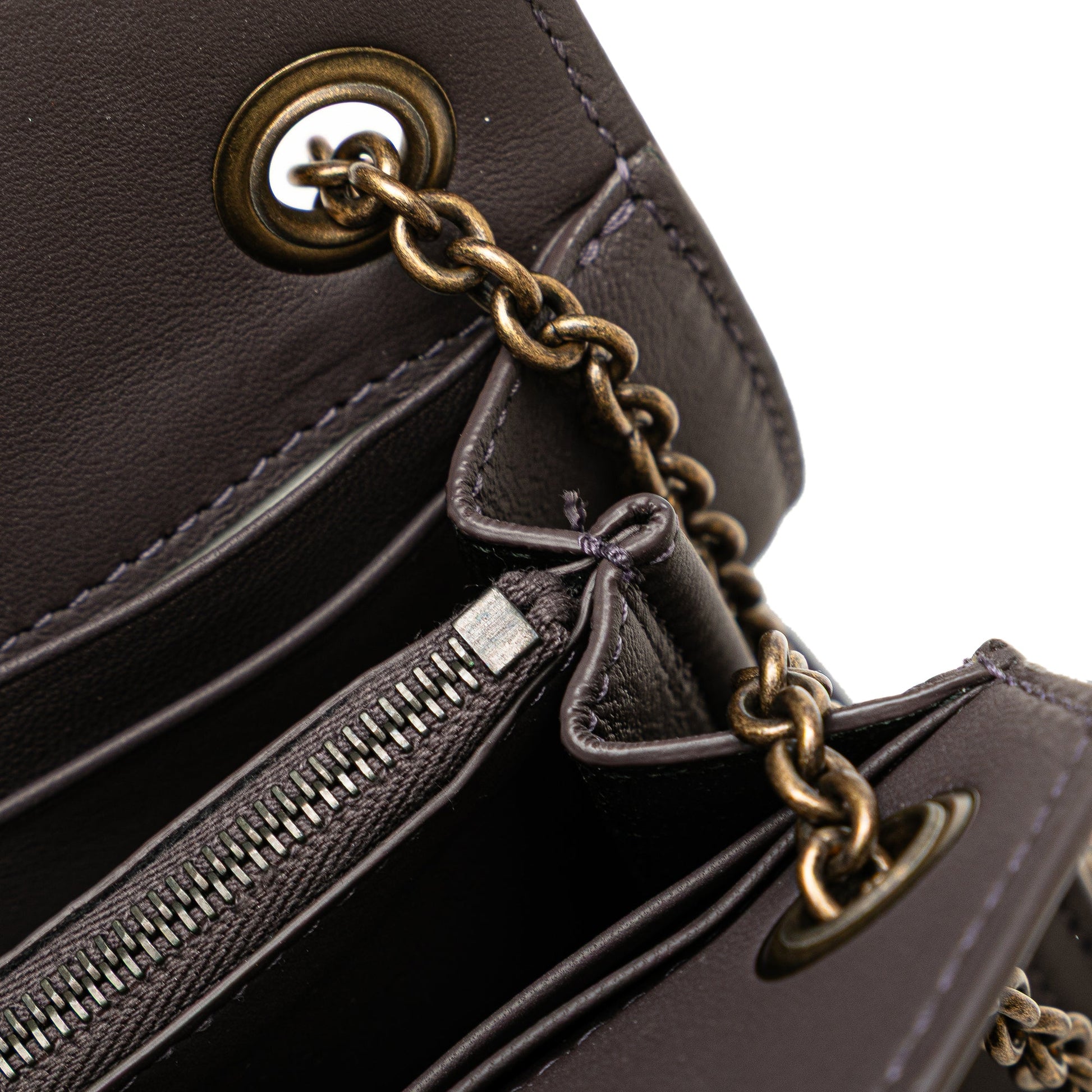 Bottega Veneta Nappa Intrecciato Chain Wallet