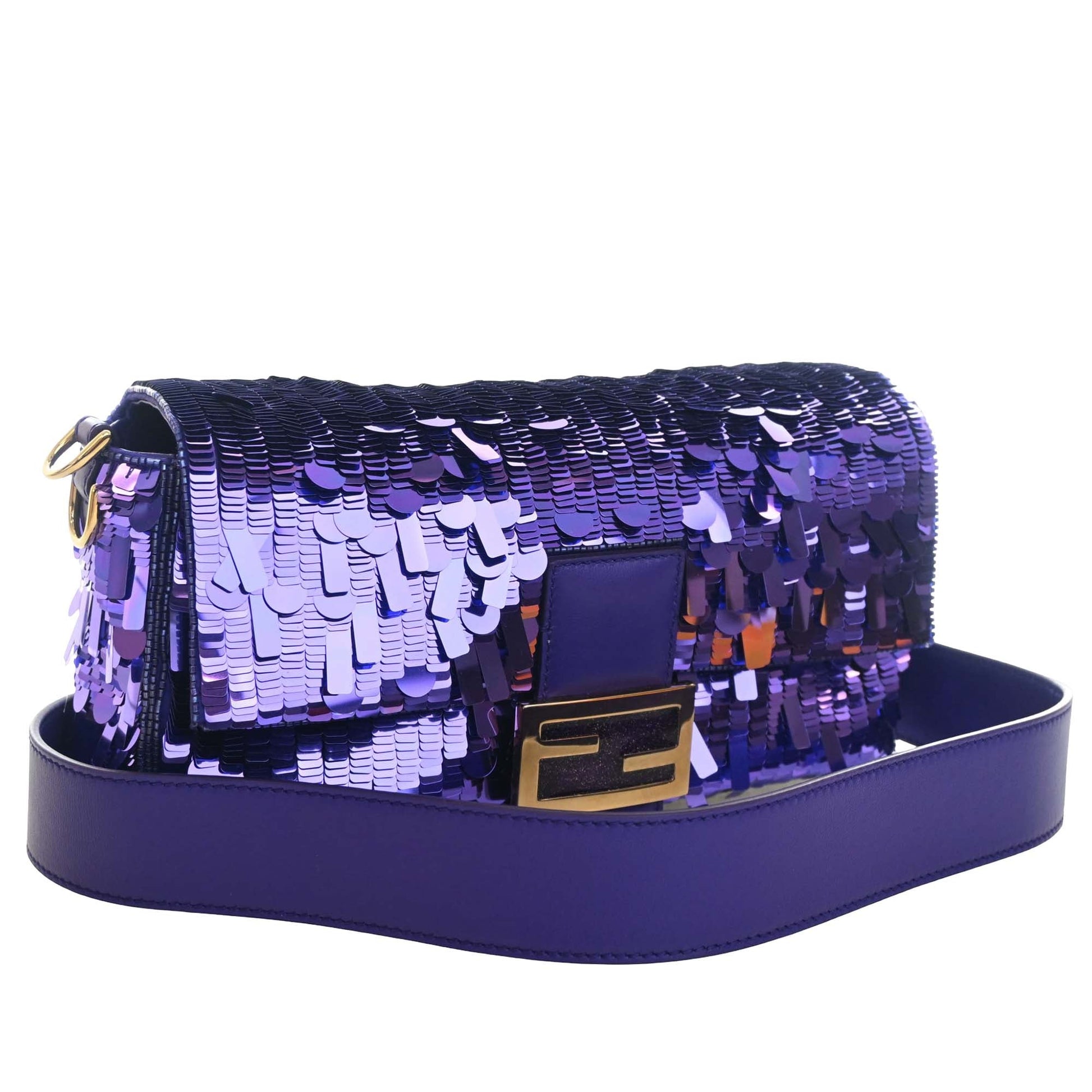 Fendi Medium Sex and The City Sequin Baguette