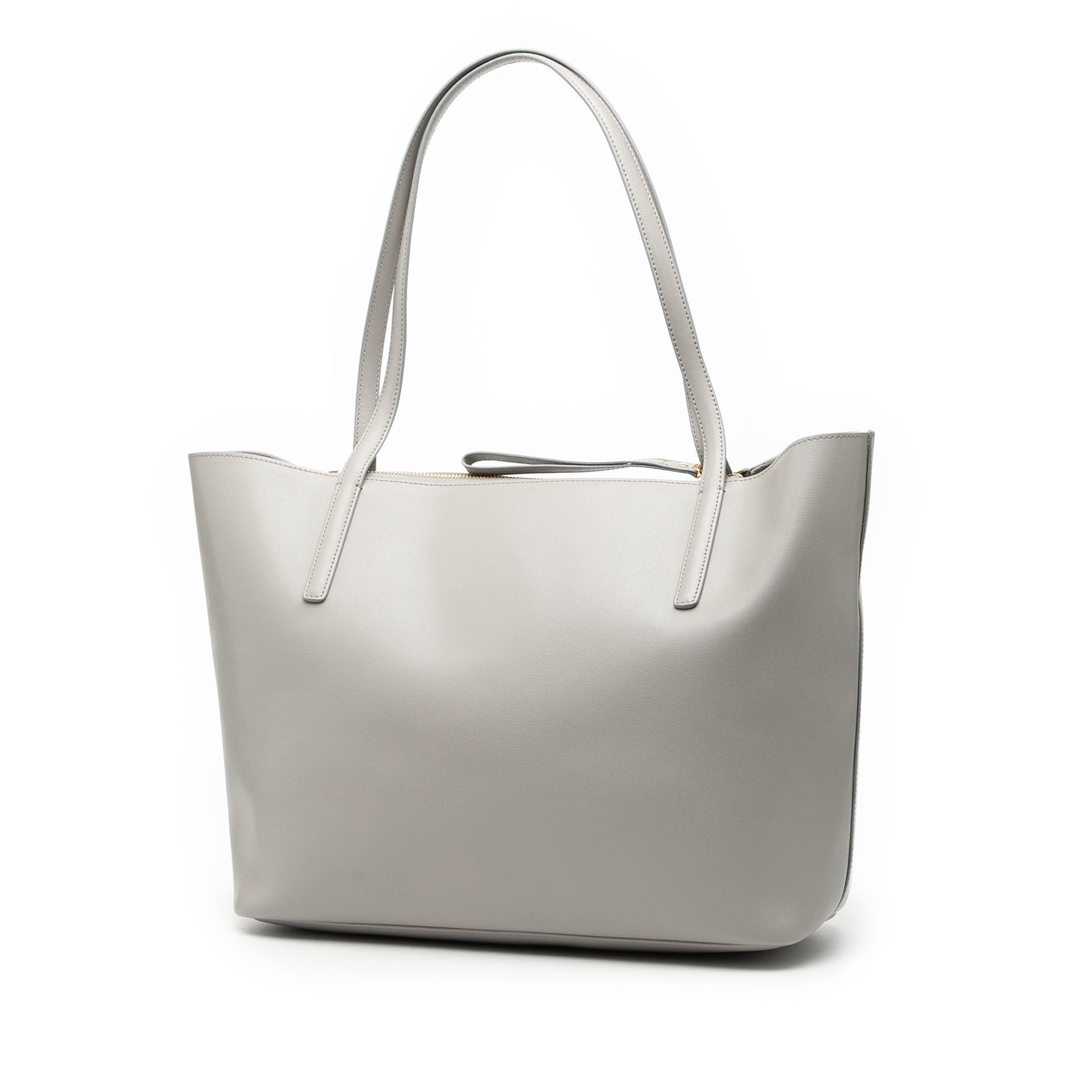 Ferragamo Leather Gancio Tote