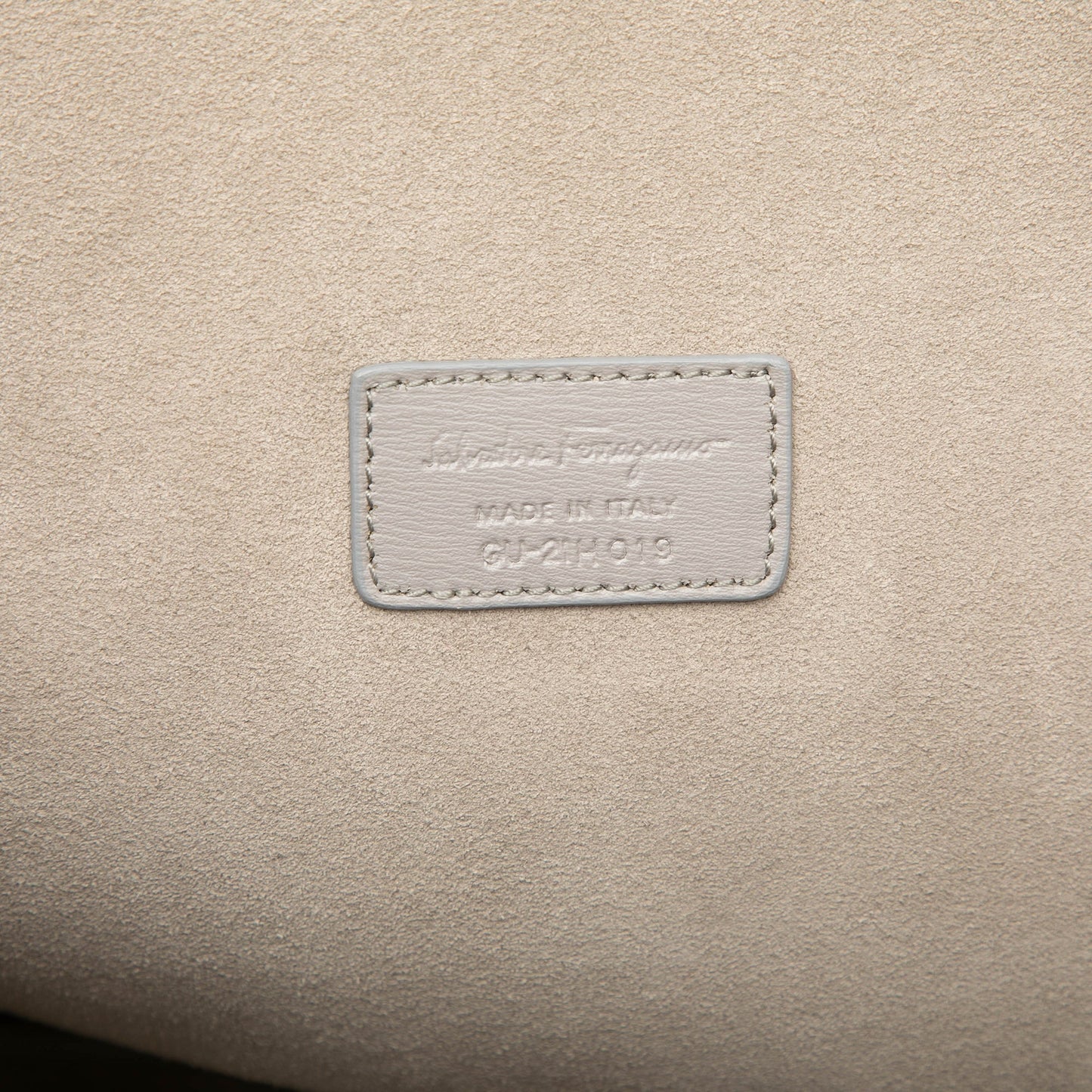 Ferragamo Leather Gancio Tote