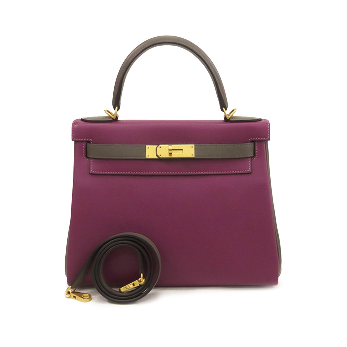 Hermès Special Order Evercolor Kelly II Retourne 28