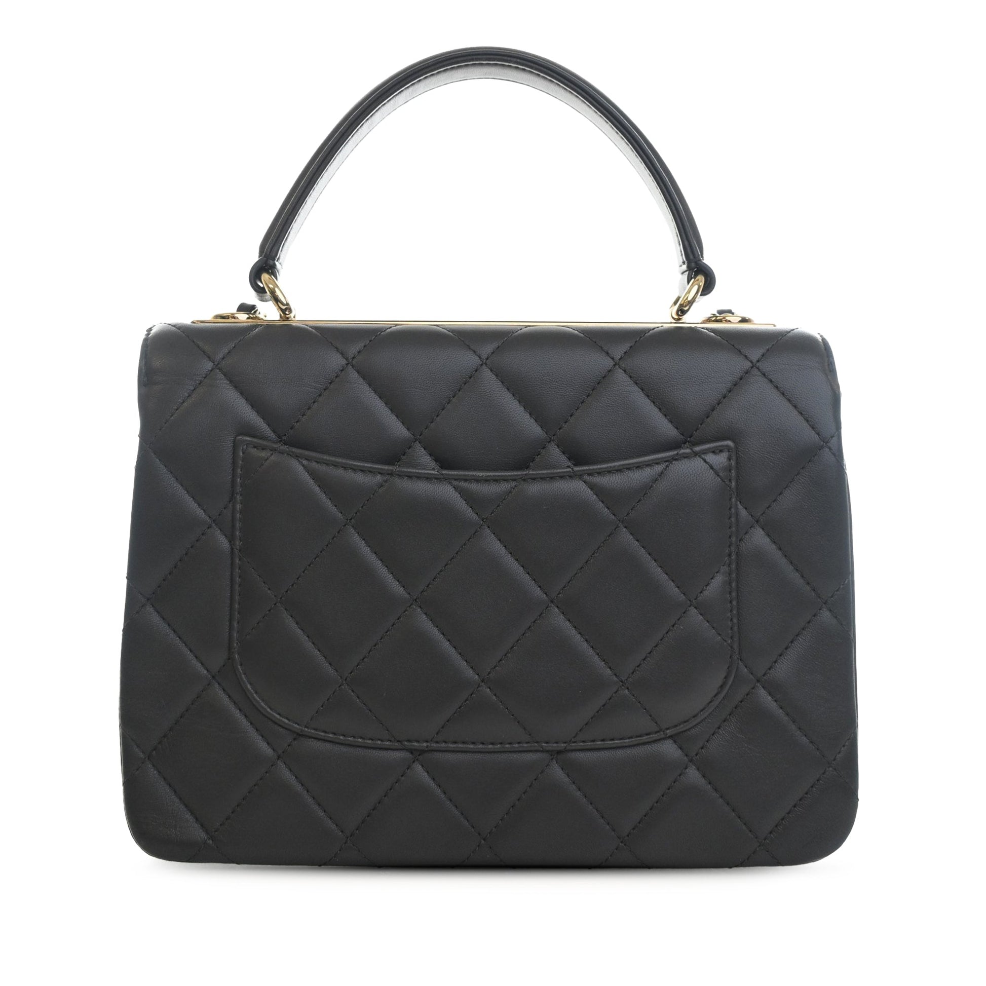 Chanel Small Quilted Lambskin Trendy CC Top Handle Flap