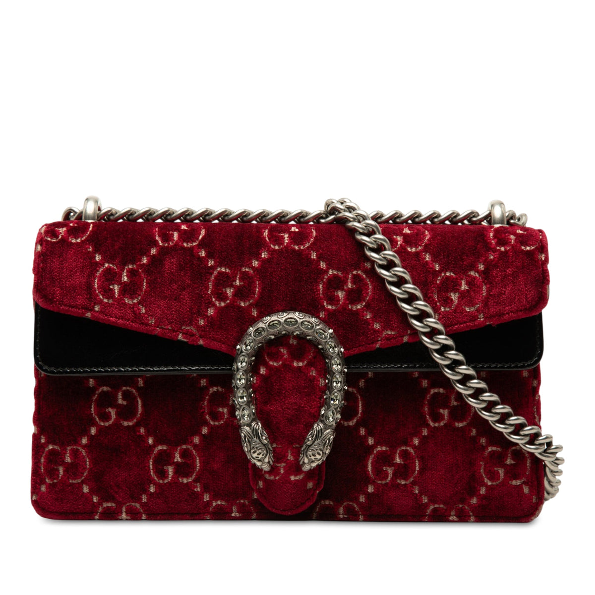 Gucci Medium GG Velvet Dionysus Crossbody