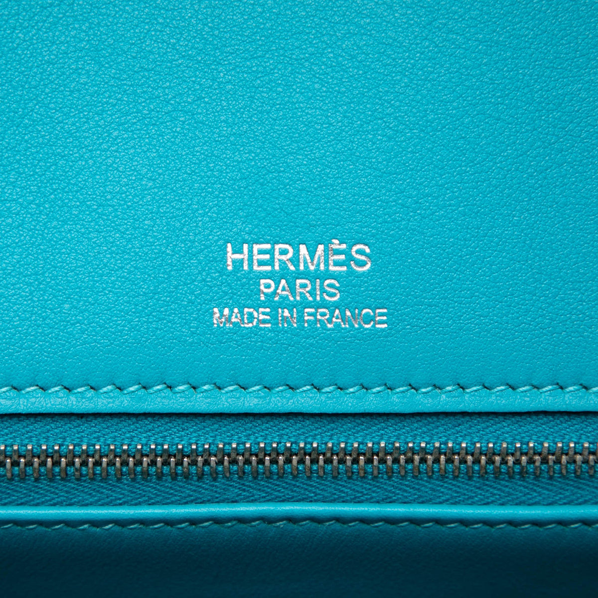Hermès Togo and Swift Ghillies Birkin Retourne 35 — Blue