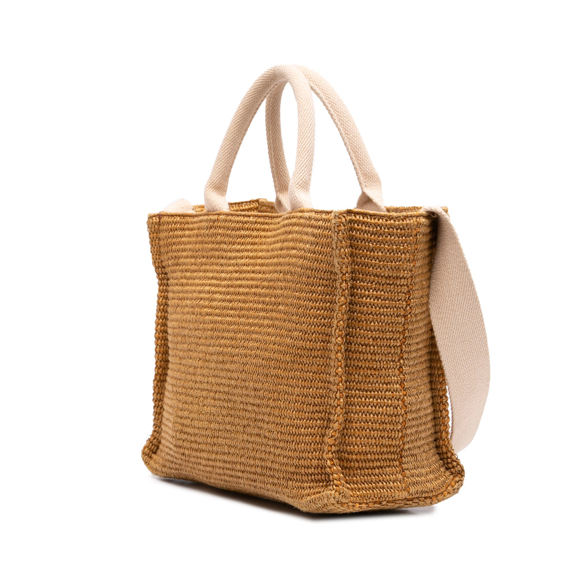 Marni Small Raffia Effect East West Satchel