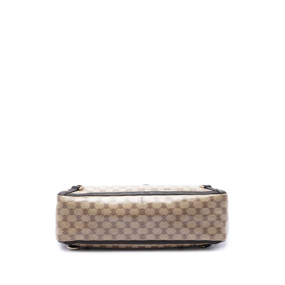 Gucci GG Crystal Abbey D Ring Tote — Beige