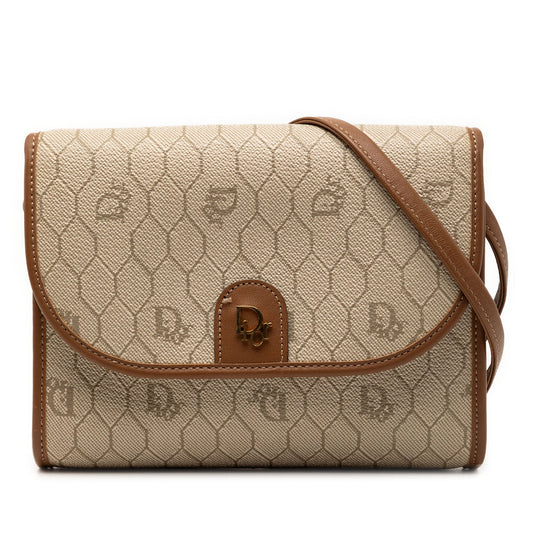 Dior Honeycomb Coated Canvas Crossbody