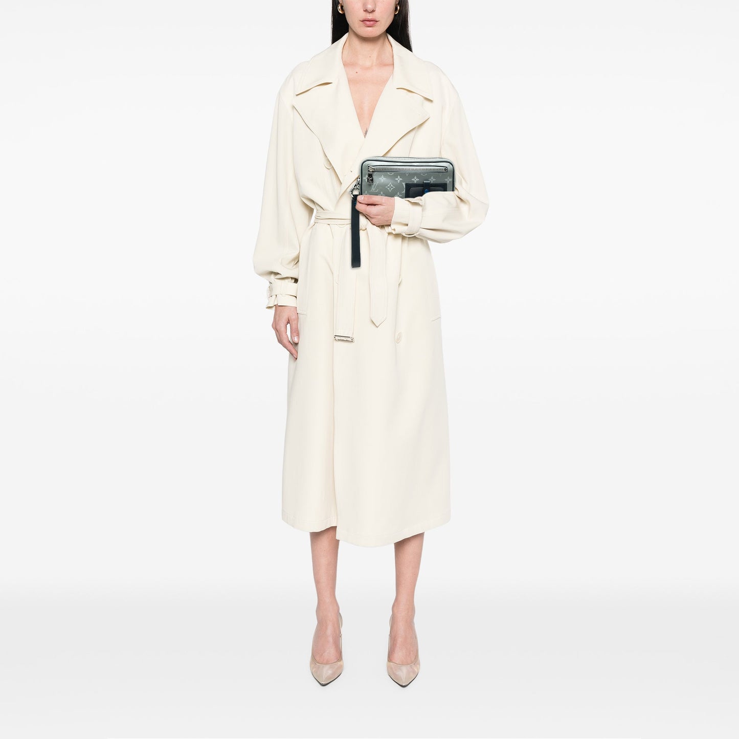 Louis Vuitton Monogram Satellite Alpha Clutch