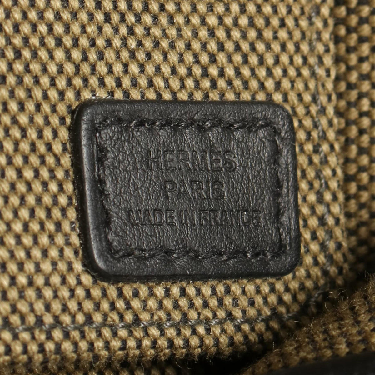 Hermès Toile Sac Steeple 25 — Brown