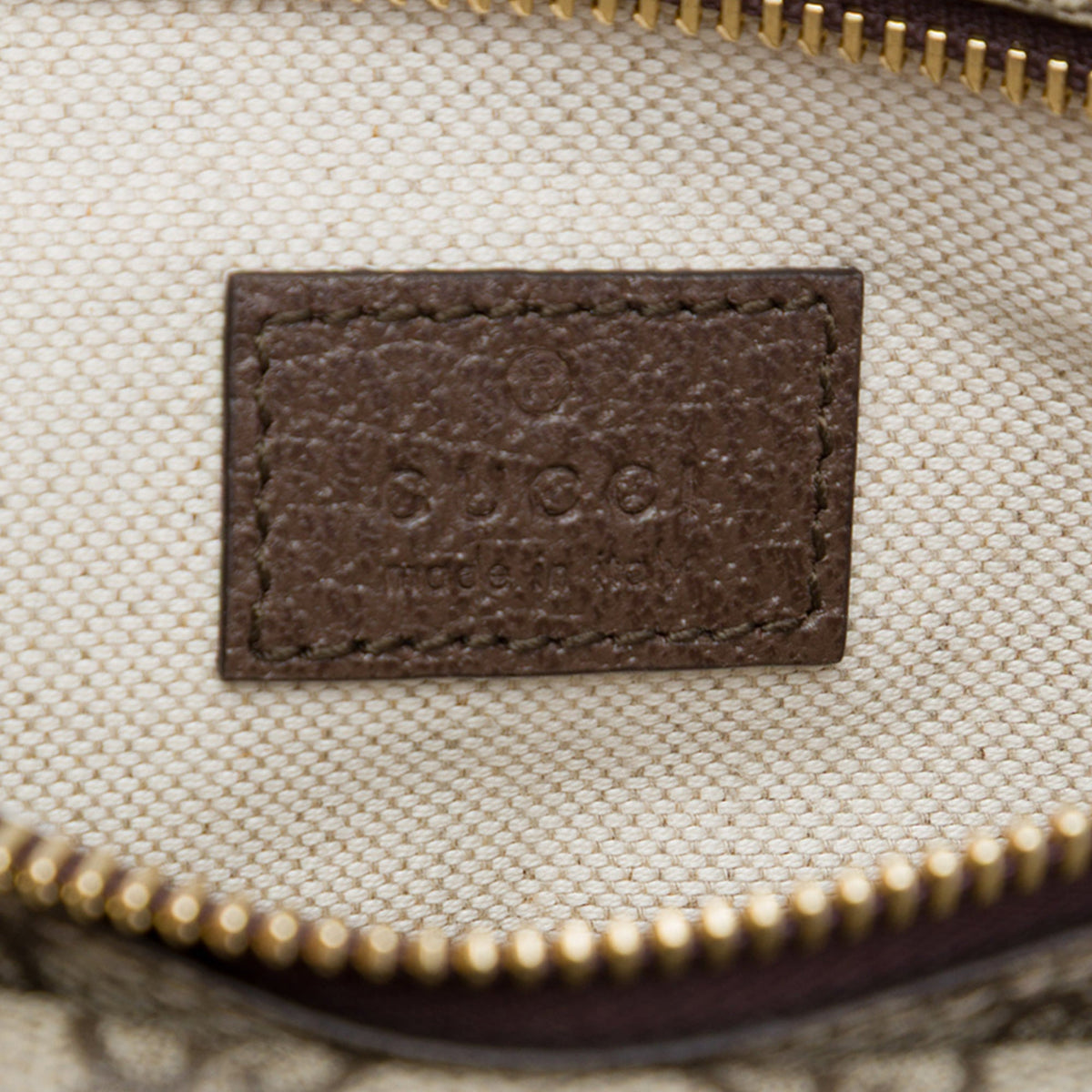 Gucci GG Supreme Blondie Belt Bag — Beige