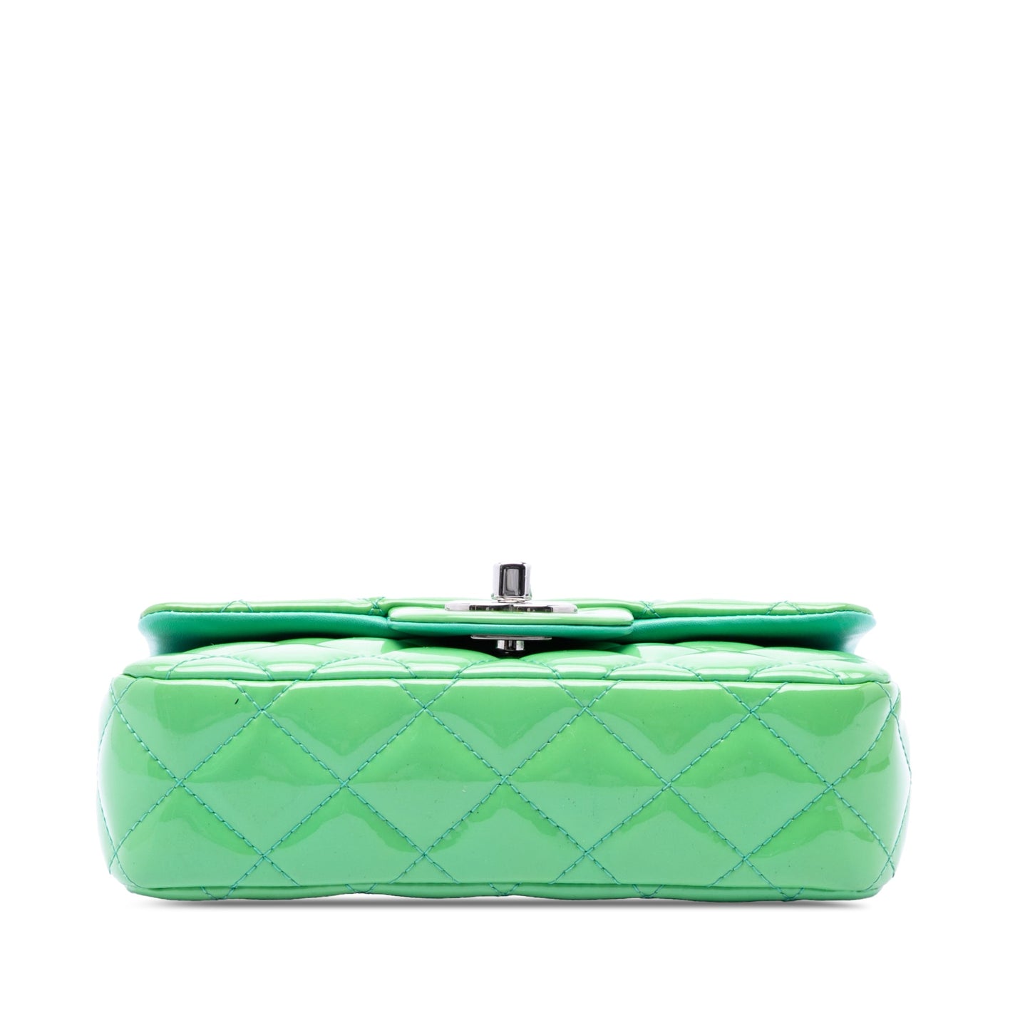 Chanel Extra Mini Rectangular Classic Patent Single Flap