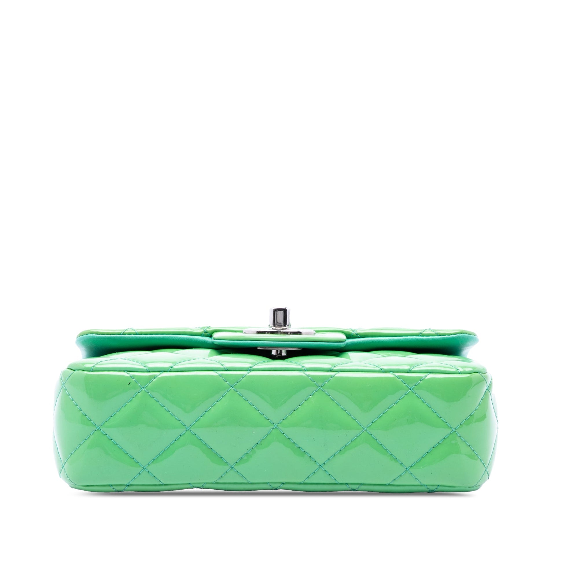 Chanel Extra Mini Rectangular Classic Patent Single Flap