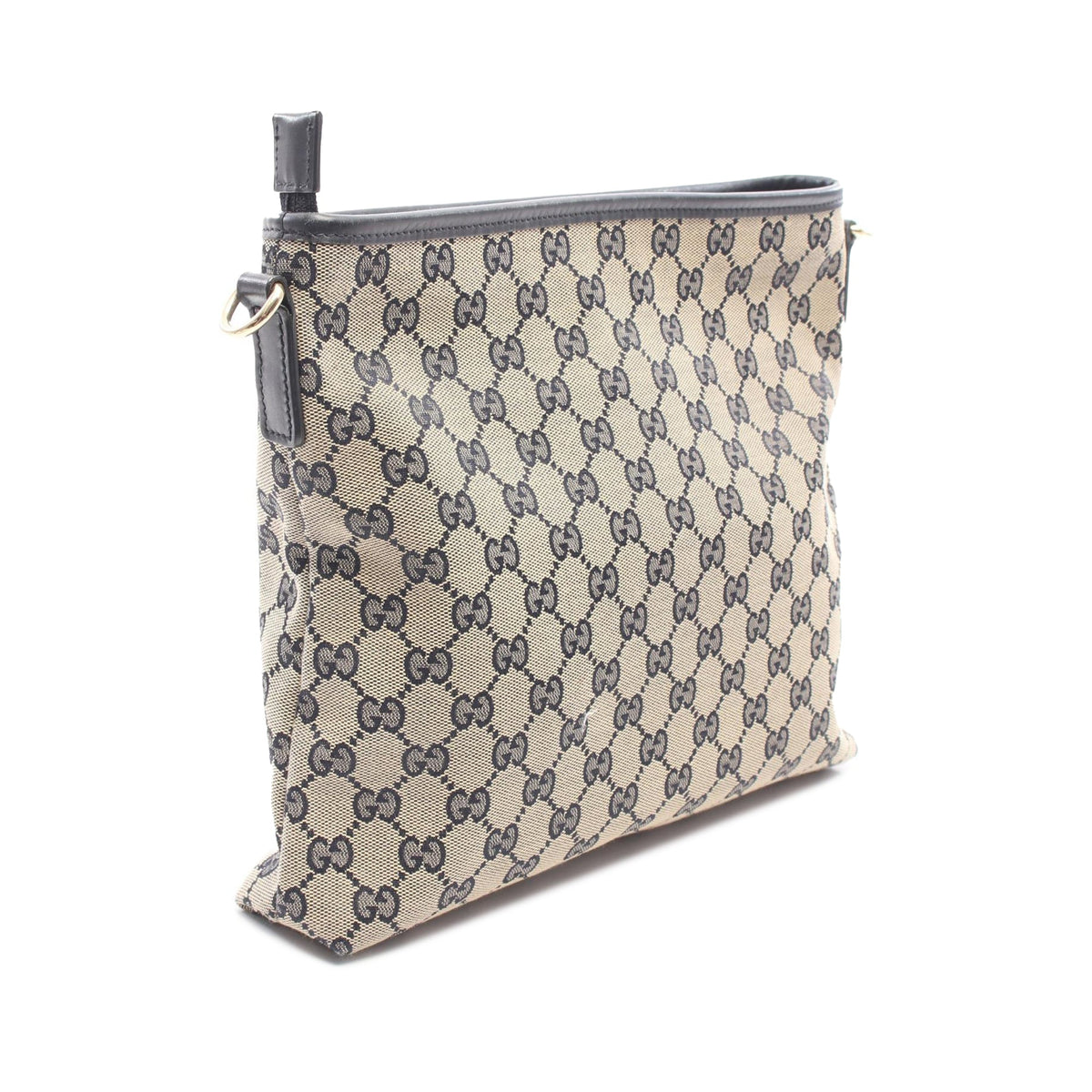 Gucci GG Canvas Web Crossbody — Beige