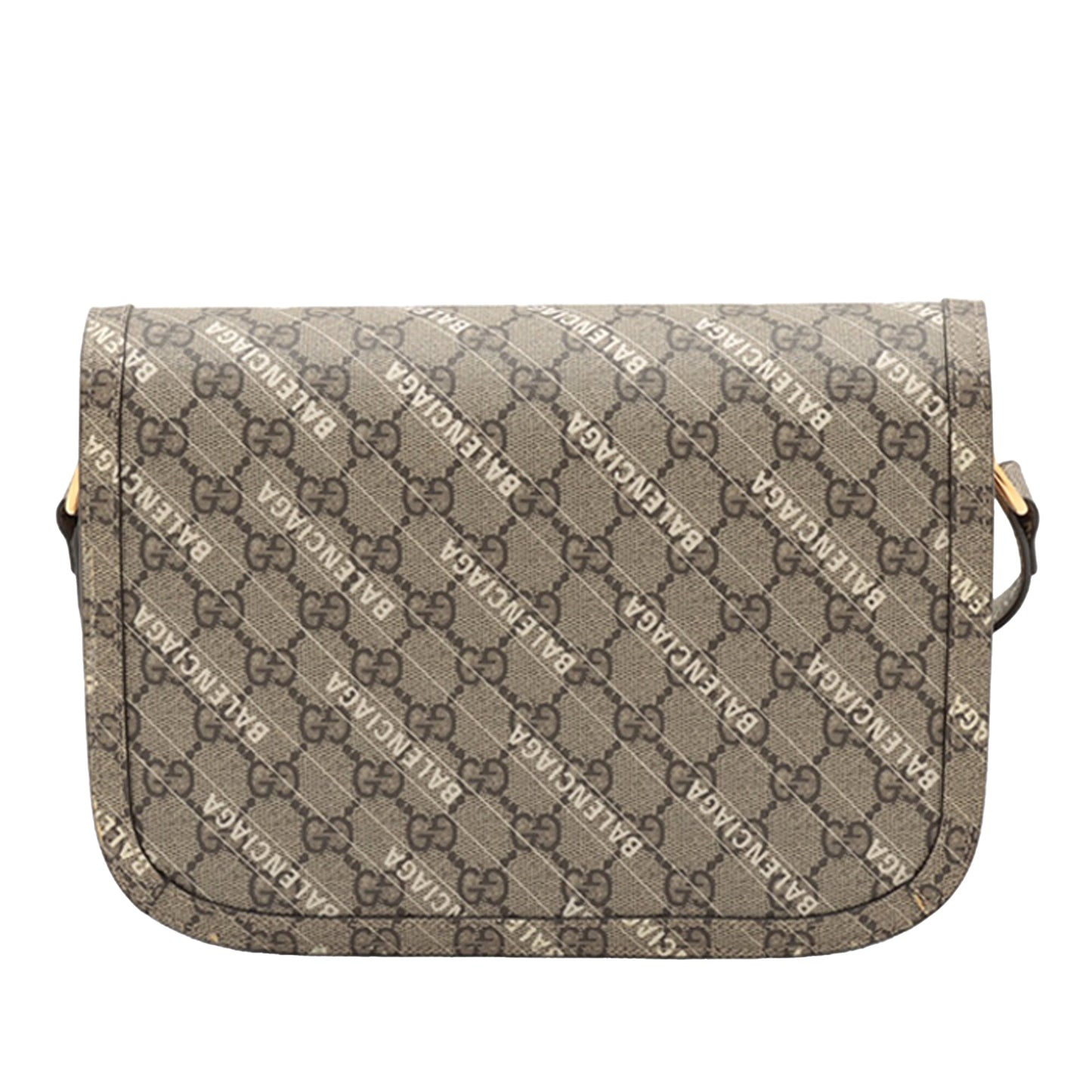 Gucci Balenciaga Medium GG Supreme Horsebit 1955 Shoulder Bag
