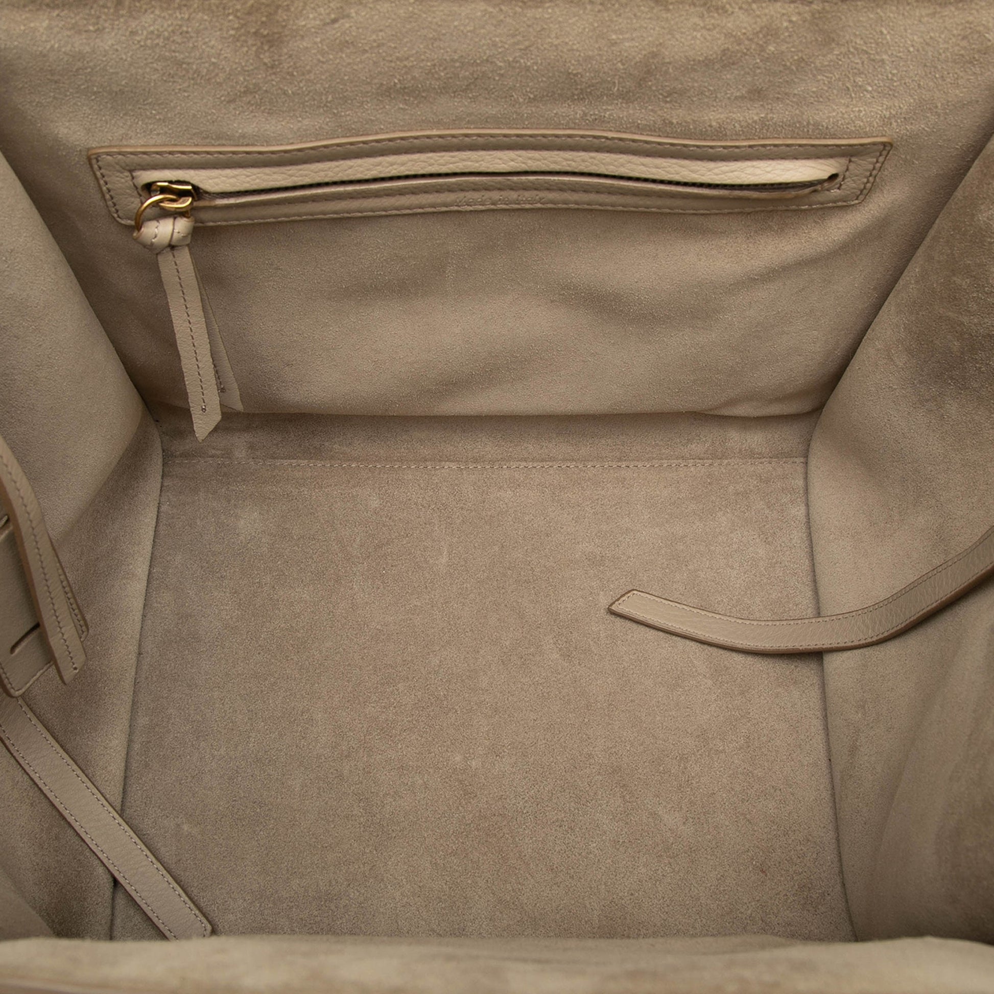 Celine Medium Leather Luggage Phantom Tote