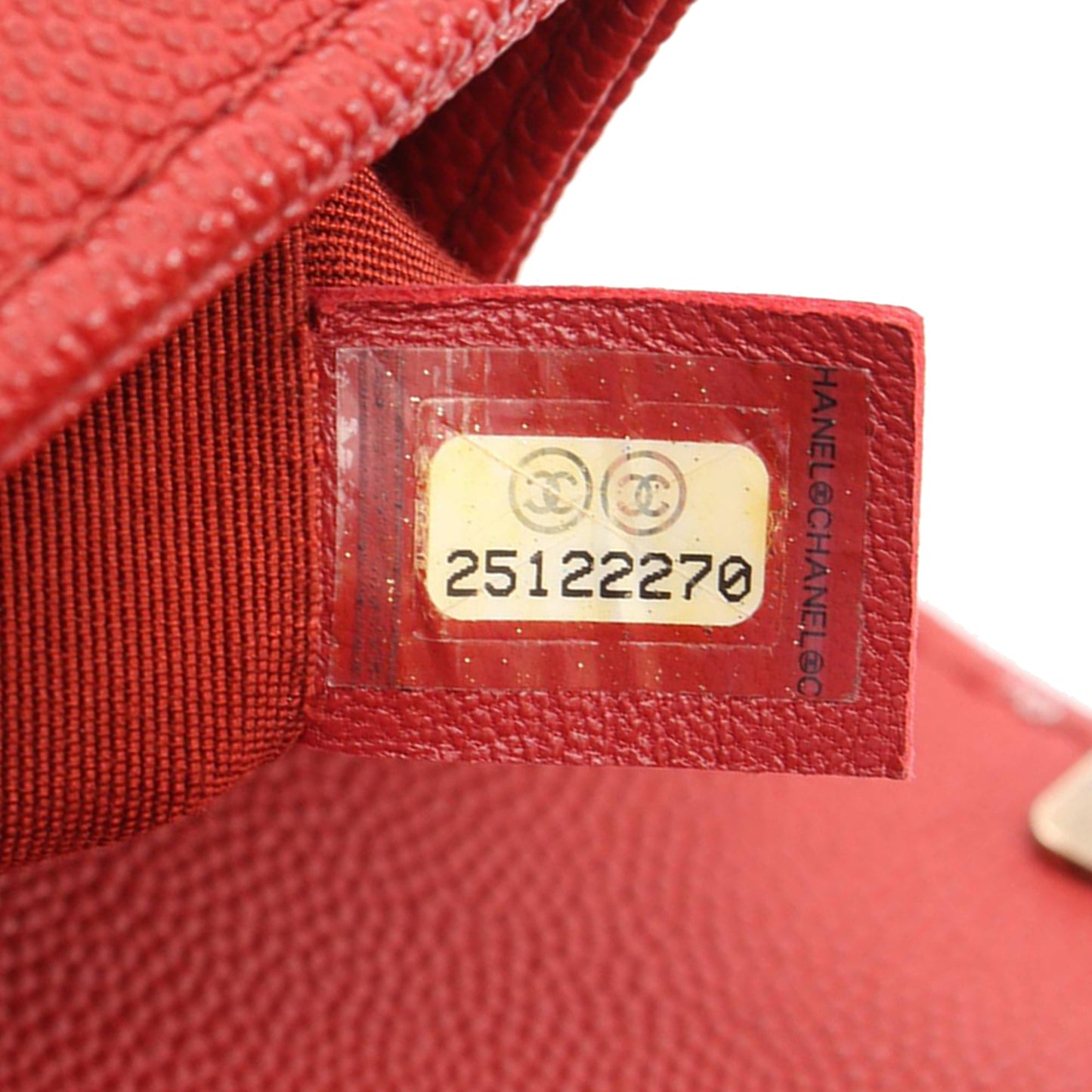 Chanel Small Chevron Caviar Braided Boy Flap