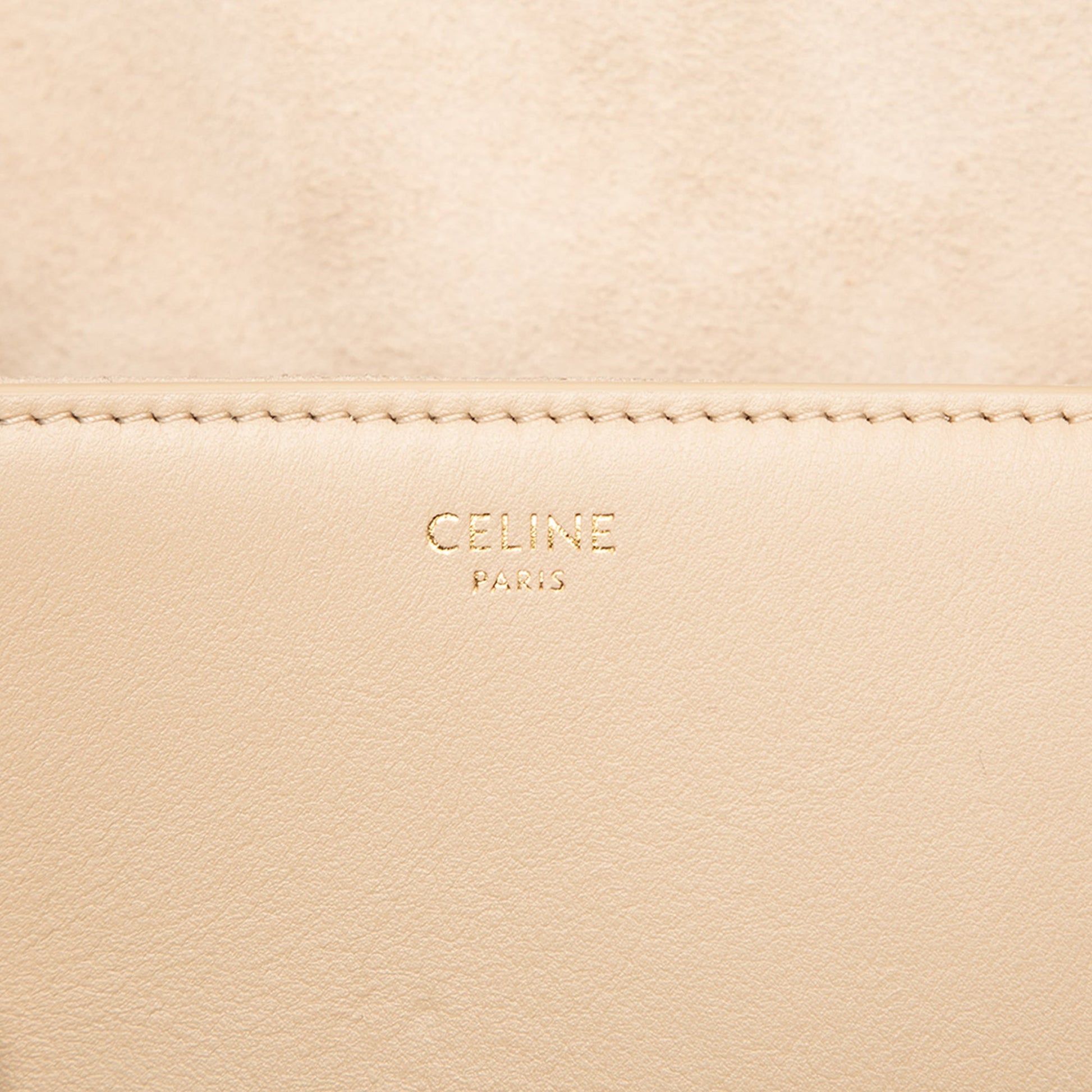 Celine Smooth Calfskin Cuir Triomphe Besace Crossbody