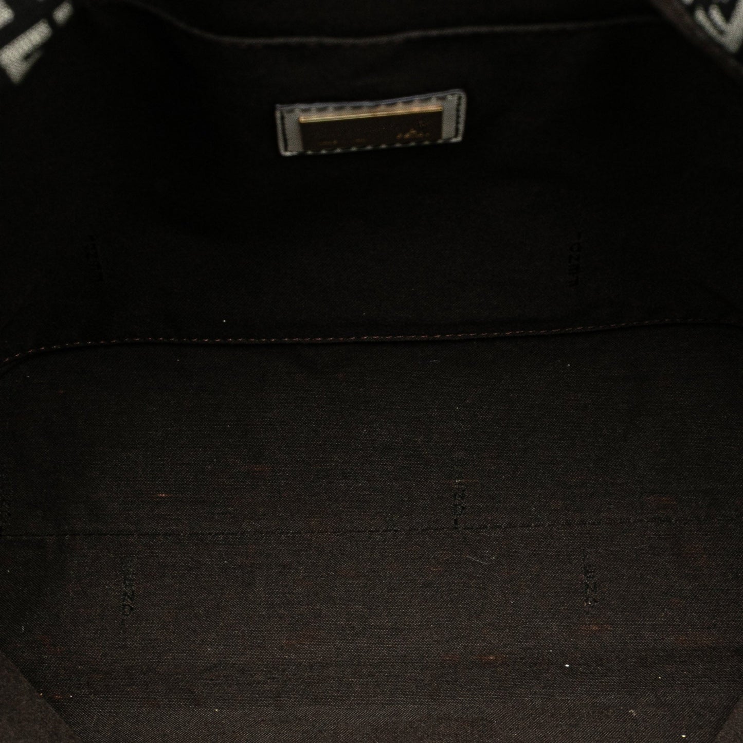 Fendi Zucchino Canvas Tote