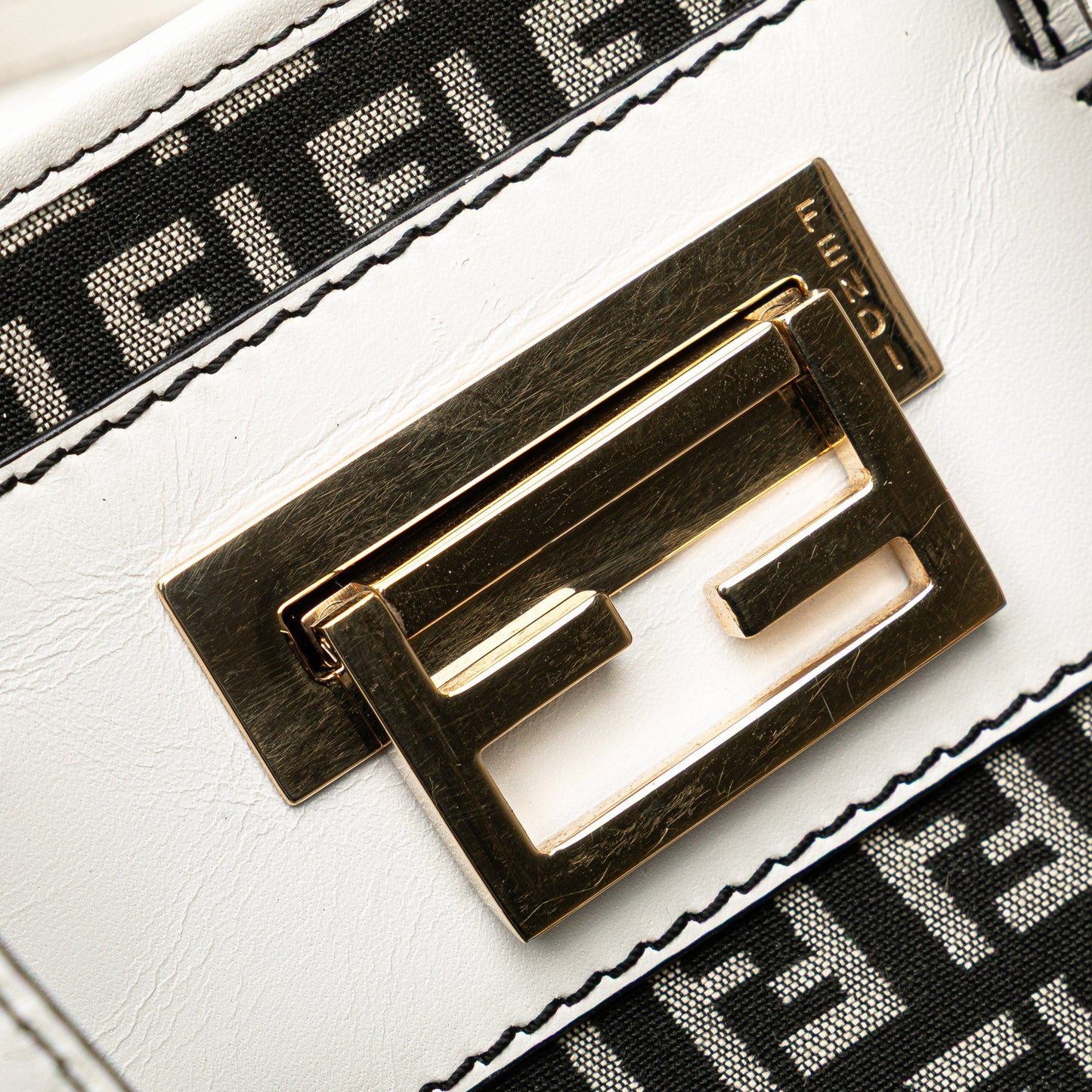 Fendi Zucchino Canvas Tote