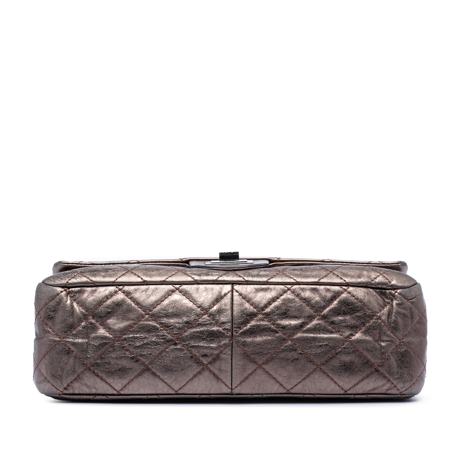 Chanel Metallic Aged Calfskin Reissue 2.55 Double Flap 227