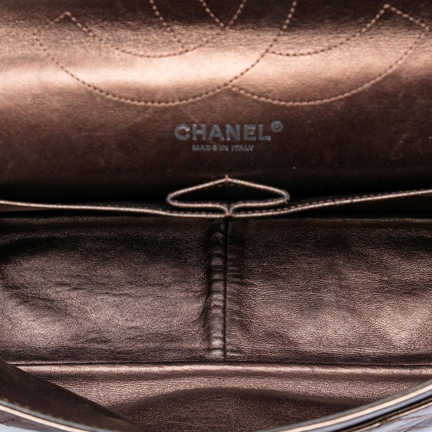 Chanel Metallic Aged Calfskin Reissue 2.55 Double Flap 227