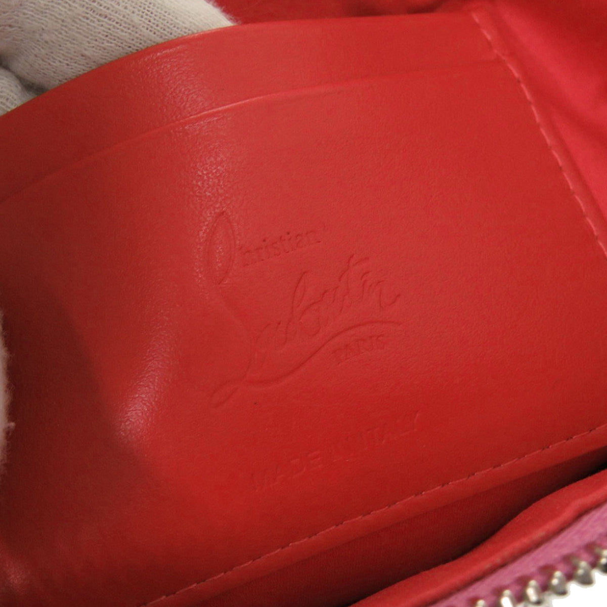 Christian Louboutin Patent Loubila Chain Shoulder Bag