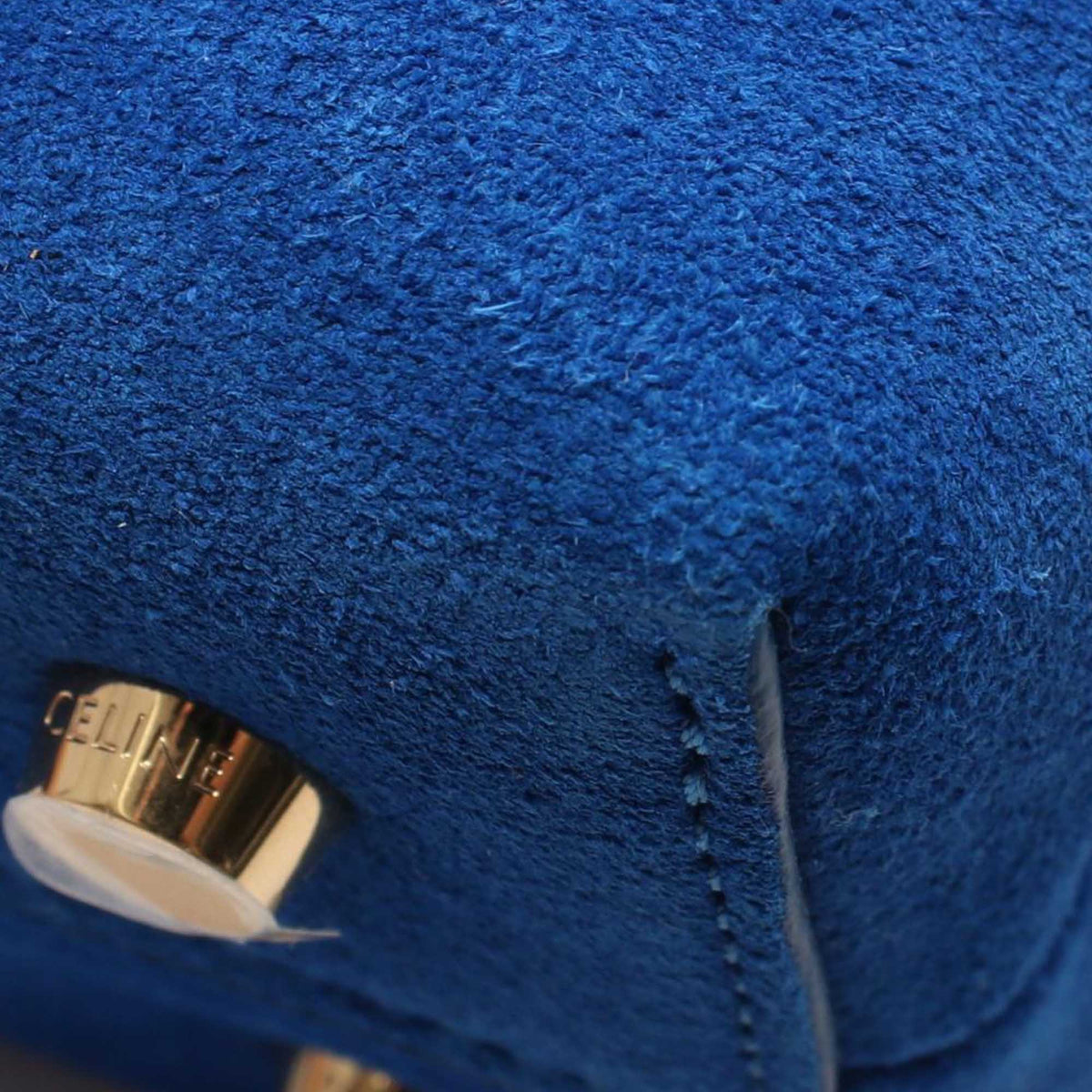 Celine Teen Suede Triomphe Nino Bag