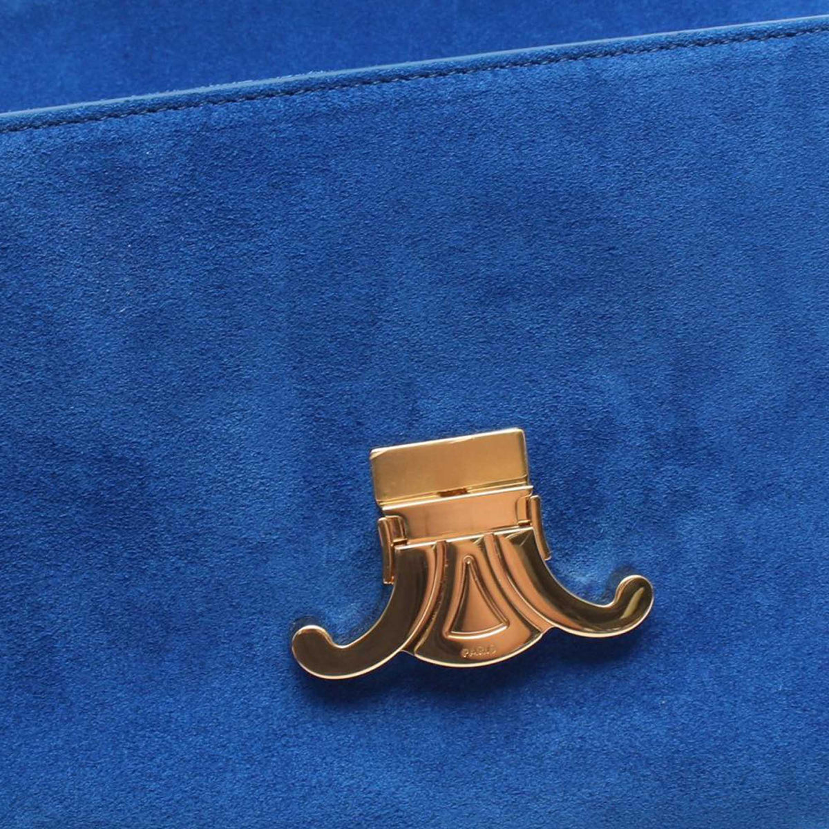 Celine Teen Suede Triomphe Nino Bag