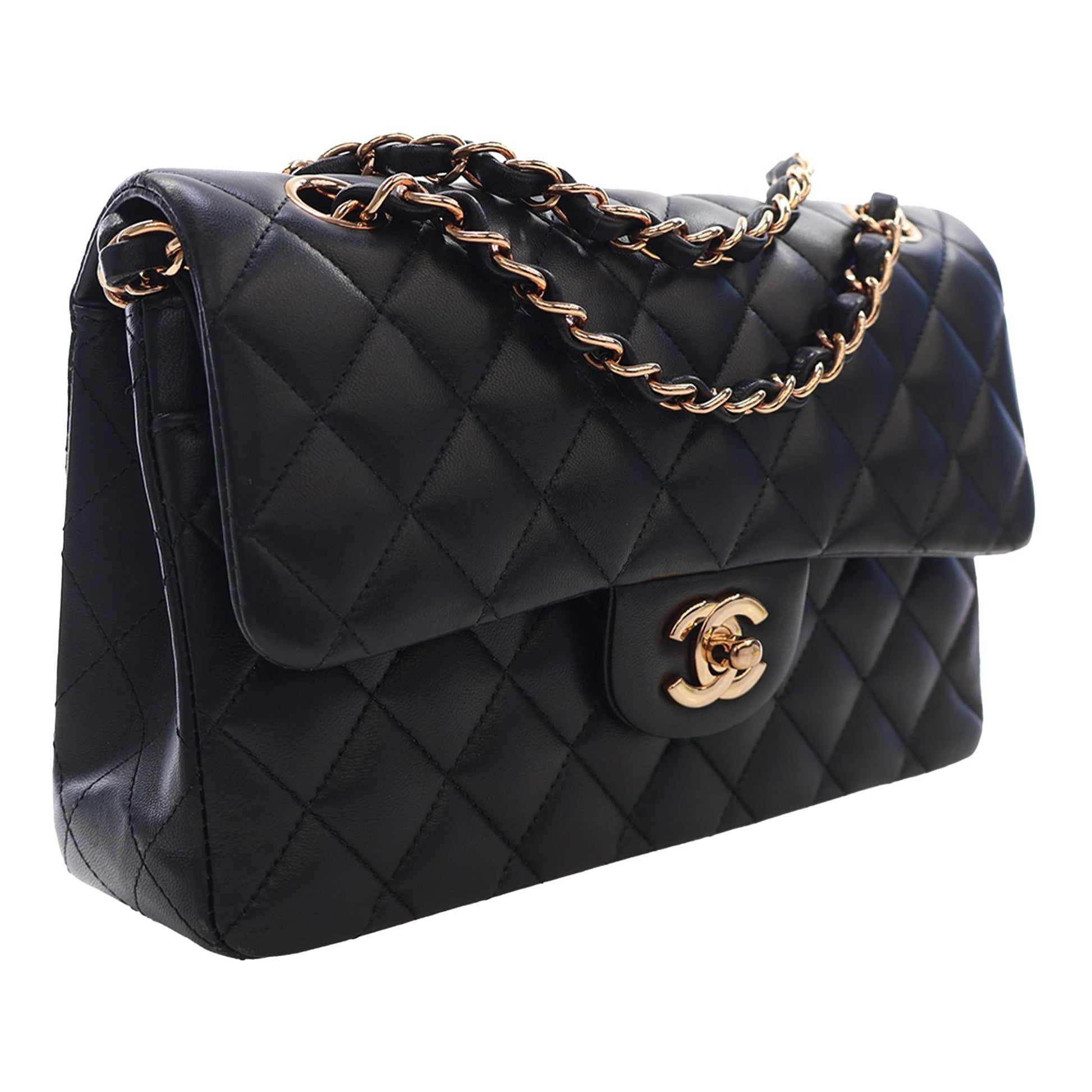 Chanel Small Classic Lambskin Double Flap