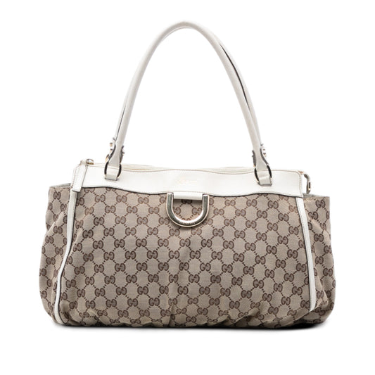 Gucci GG Canvas Abbey D Ring Tote
