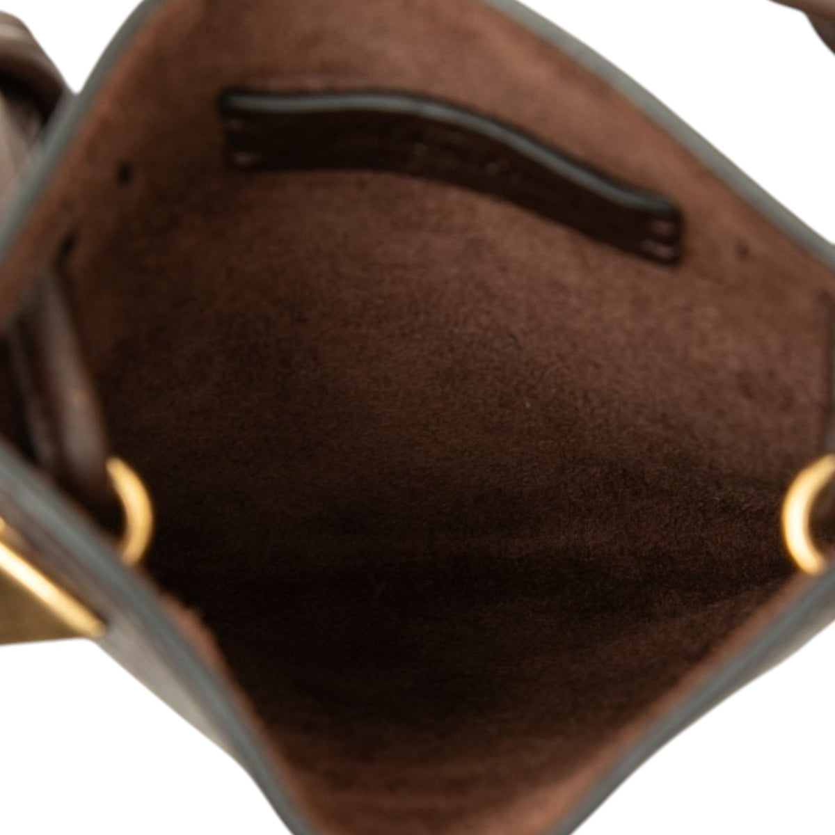 Valentino Mini Grained Calfskin Rockstud Identity Crossbody — Brown